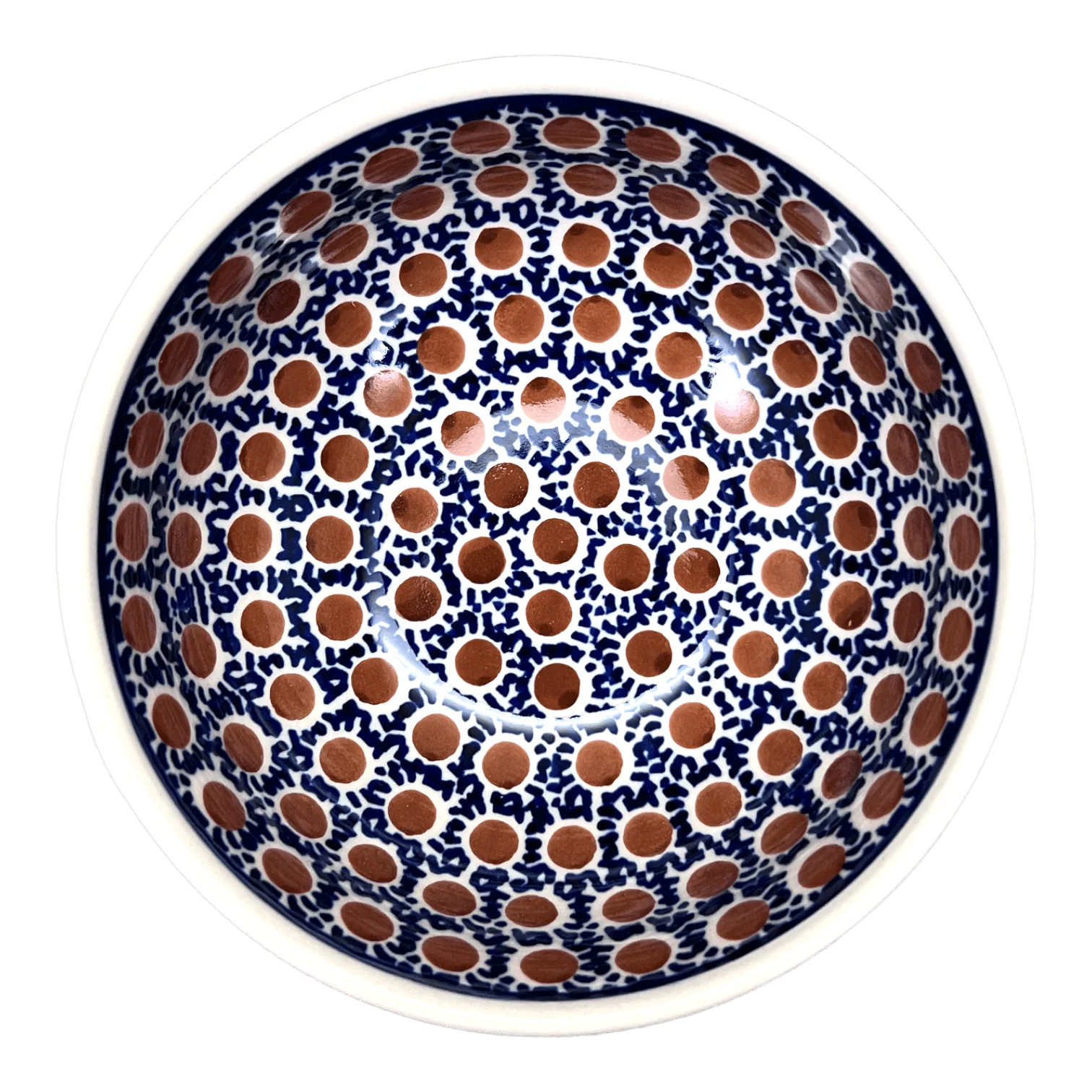 Bowl, Round, 6" in "Chocolate Drop" by Manufaktura | M089T-55 - Image 3