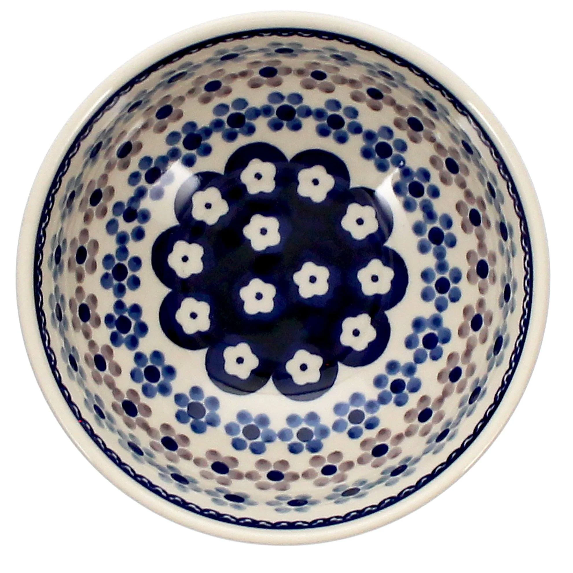 Bowl, Round, 6" in "Floral Chain" by Manufaktura | M089T-EO37 - Image 3