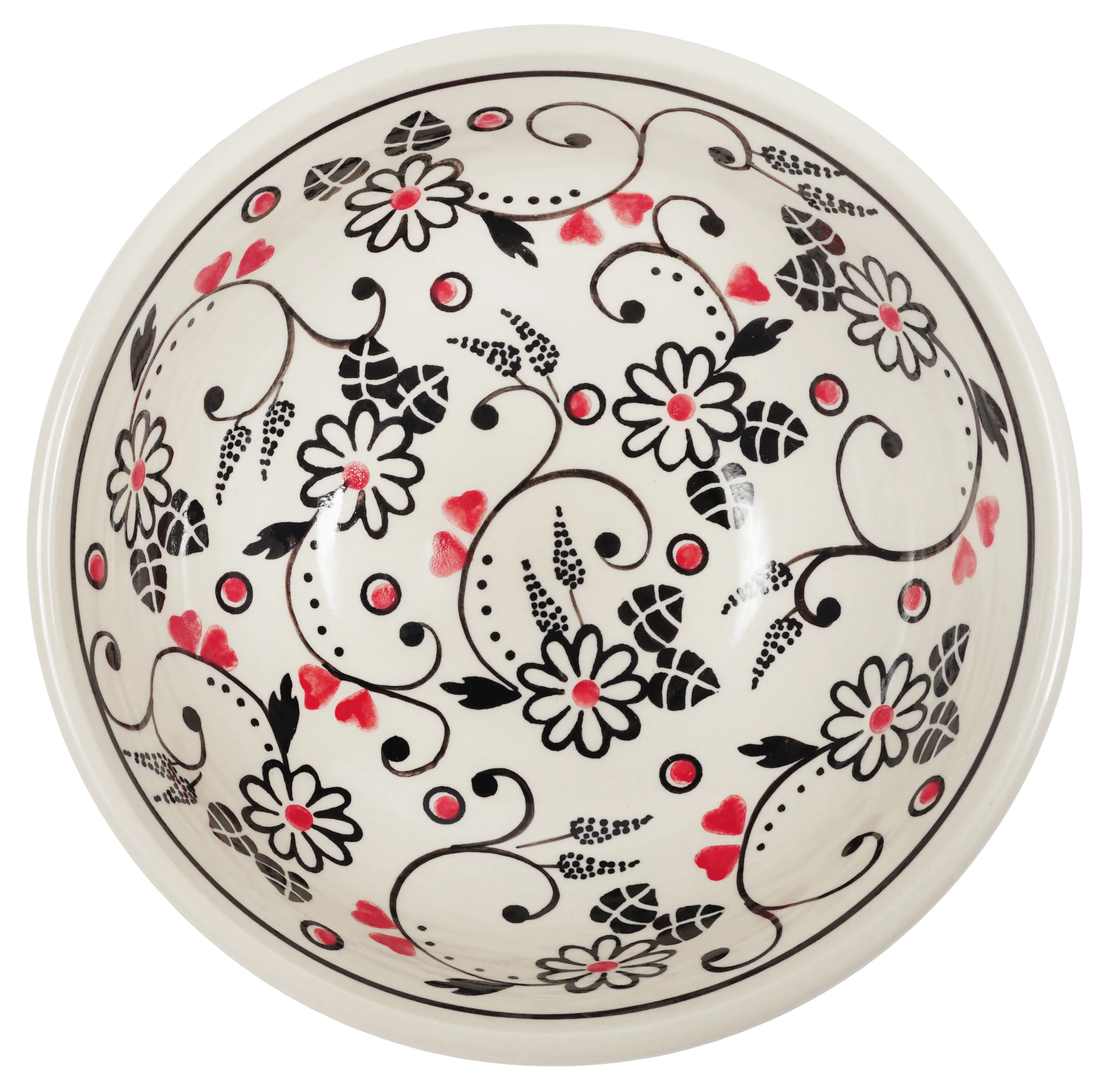 Bowl, Round, 6" in "Night Garden" by Manufaktura | M089U-BL02 - Image 3