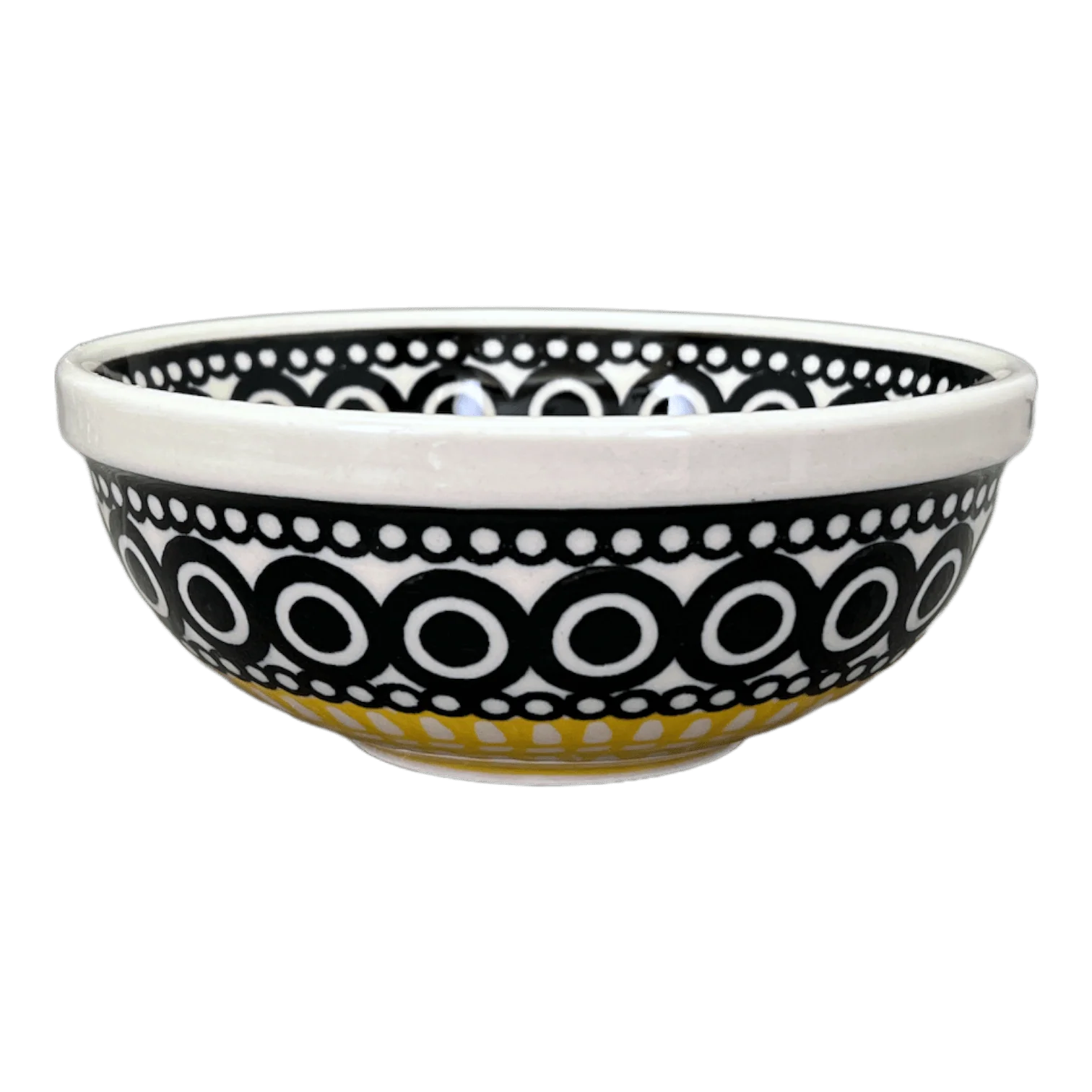 Bowl, Round, 6" in "Night Owl" by Manufaktura | M089M-13ZO