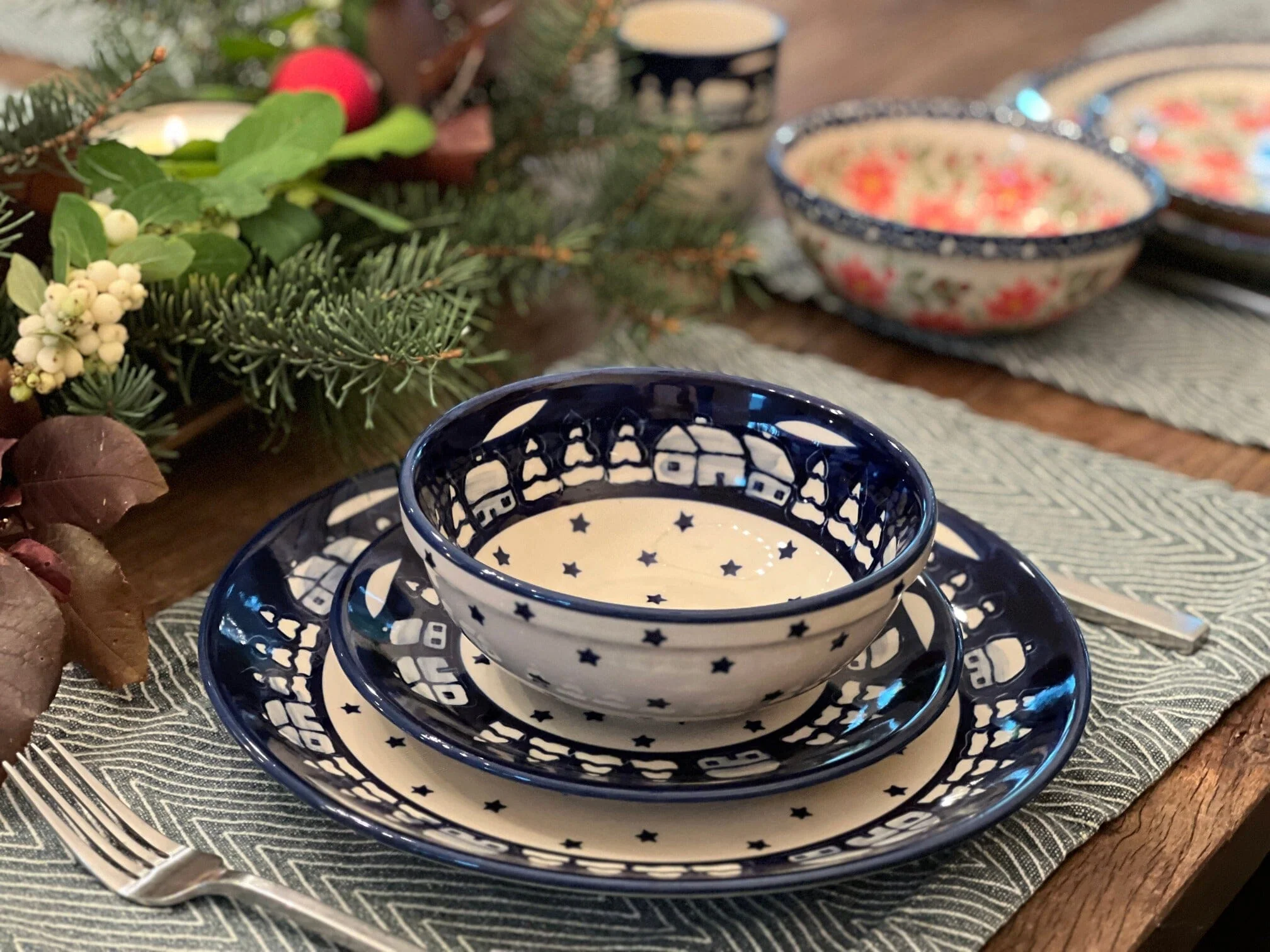 Bowl, Round, 6" in "Winter's Eve" by Manufaktura | M089S-IBZ - Image 2
