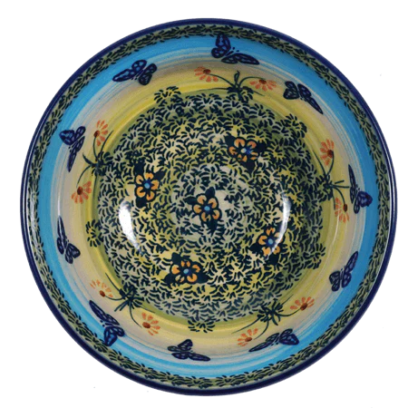Bowl, Round, 6" in "Butterflies in Flight" by Manufaktura | M089S-WKM - Image 3