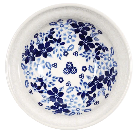 Bowl, Round, 6" in "Duet in Blue & White" by Manufaktura | M089S-SB04 - Image 3