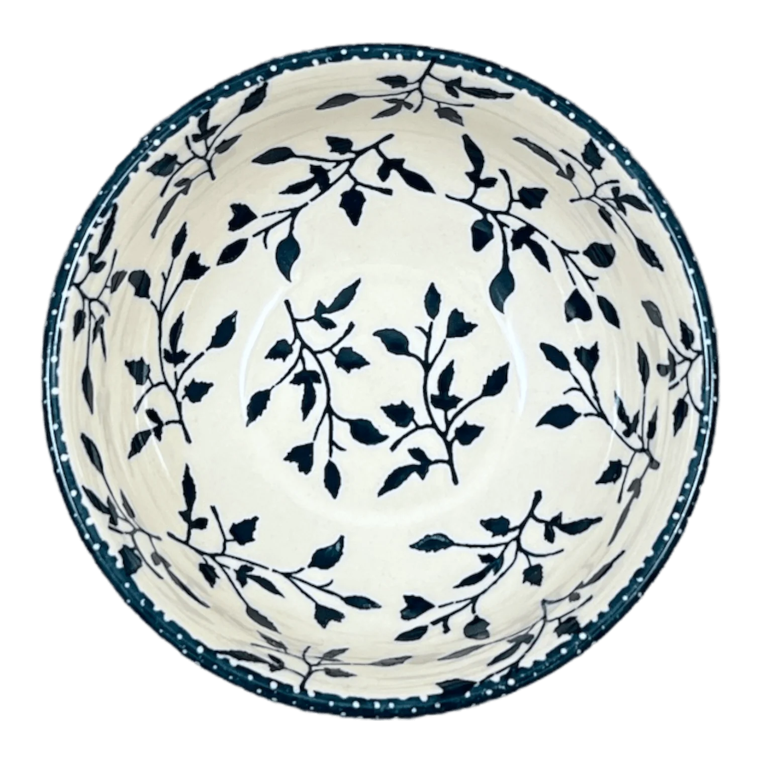 Bowl, Round, 6" in "Green Spray" by Manufaktura | M089T-LISZ - Image 3