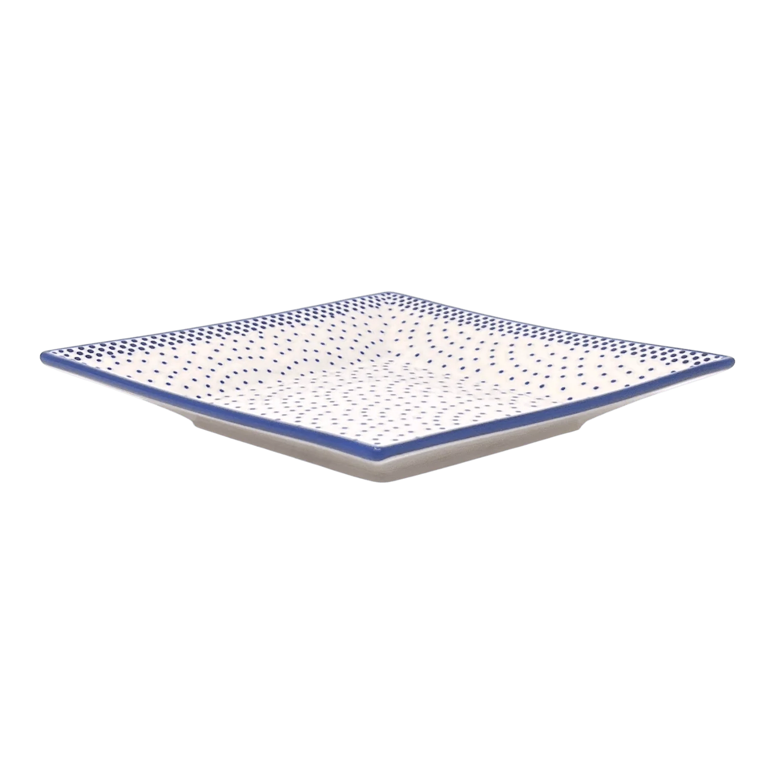 Plate, Square, Dessert, 7" in "Misty Blue" by Manufaktura | T158U-61A - Image 3