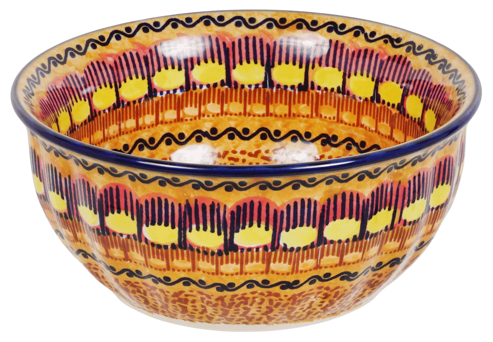 Bowl, Round, 6.5" in "Desert Sunrise" by Manufaktura | M084U-KLJ
