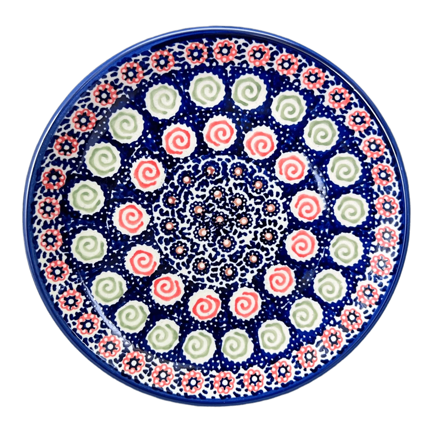 Plate, Round, Dessert, 7.25" in "Carnival" by Manufaktura | T131U-RWS