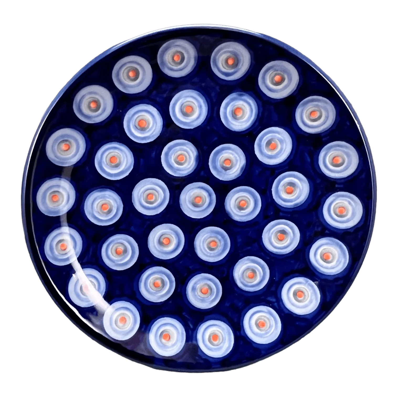 Plate, Round, Dessert, 7.25" in "Harvest Moon" by Manufaktura | T131S-ZP01