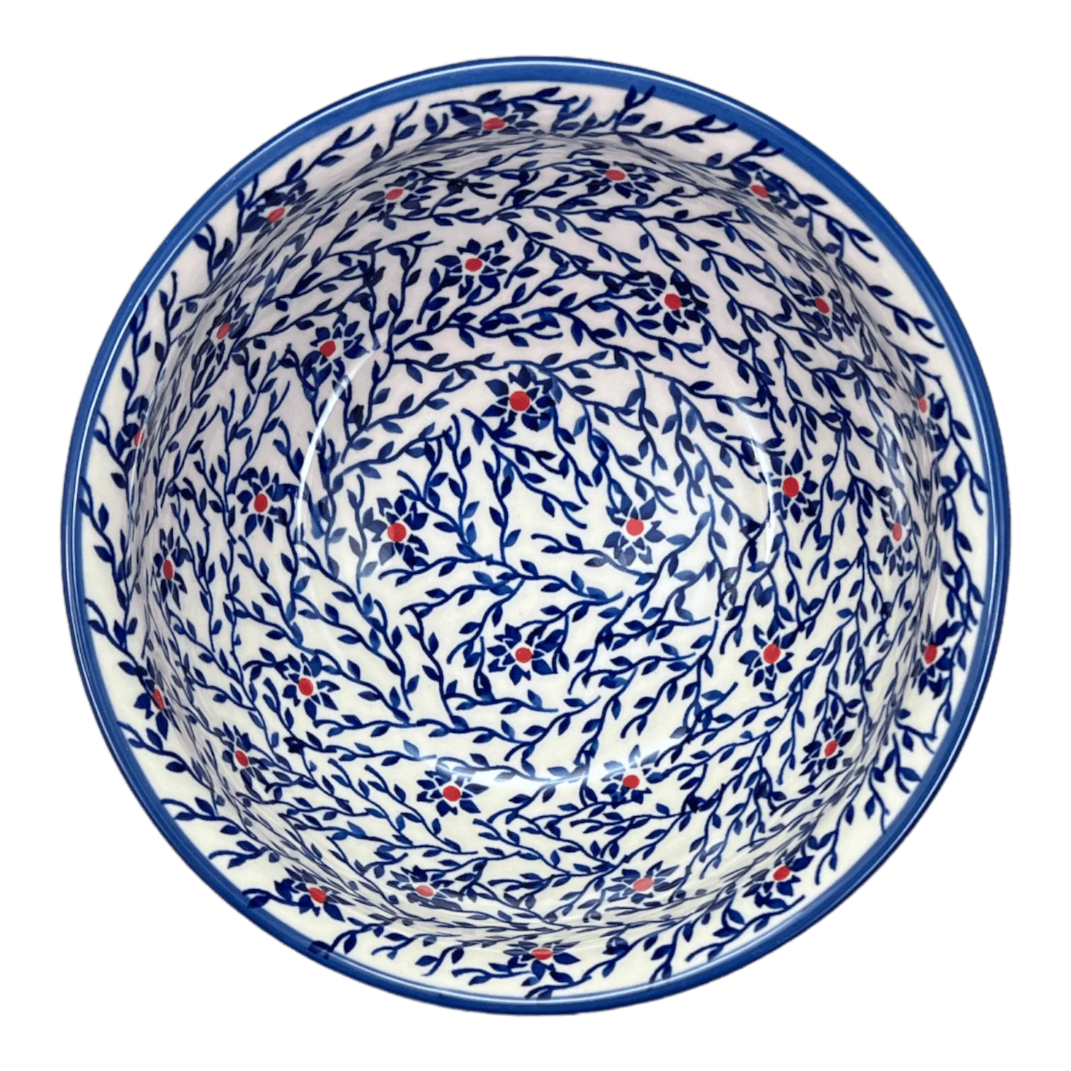 Bowl, Round, 7.75" in "Blue Canopy" by Manufaktura | M085U-IS04 - Image 3