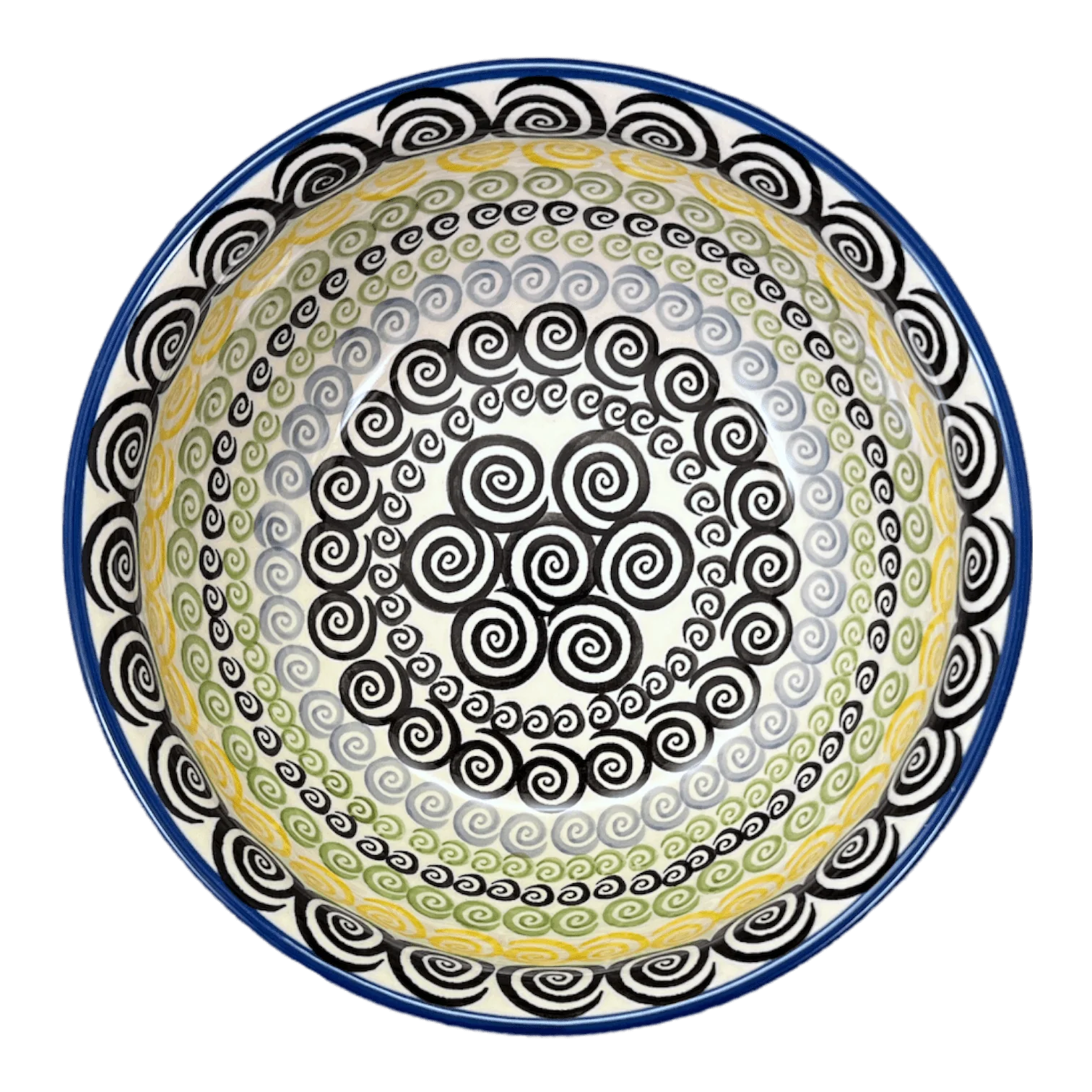 Bowl, Round, 7.75" in "Hypnotic Night" by Manufaktura | M085M-CZZC - Image 3