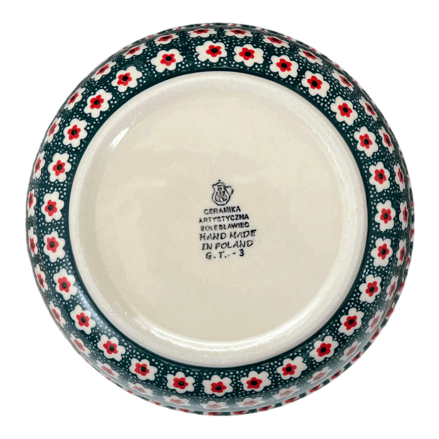 Bowl, Round, 7.75" in "Riot Daffodils" by Ceramika Artystyczna | A211-1174Q - Image 3