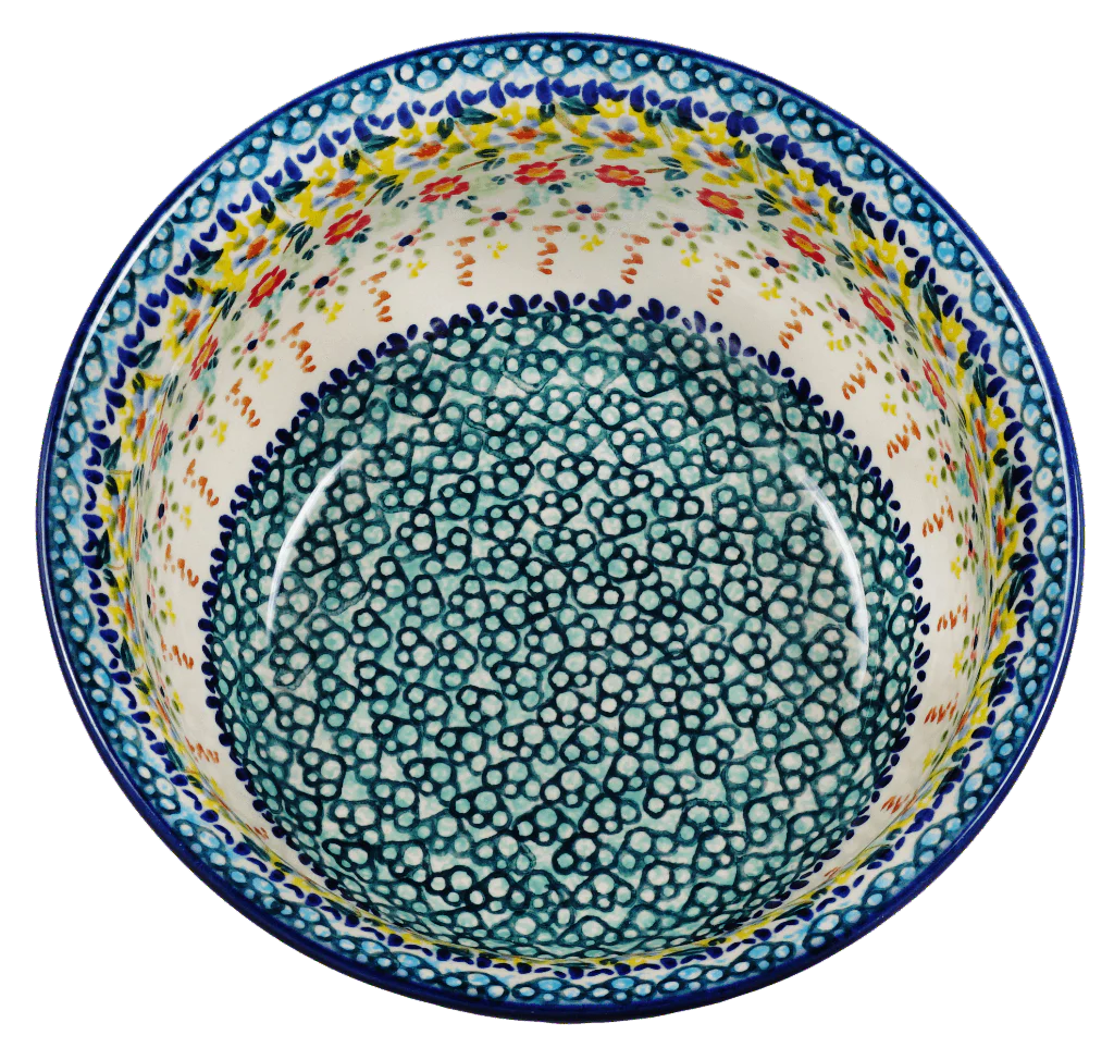 Bowl, Round, 7.75" in "Sunny Border" by Manufaktura | M085S-JZ41 - Image 3