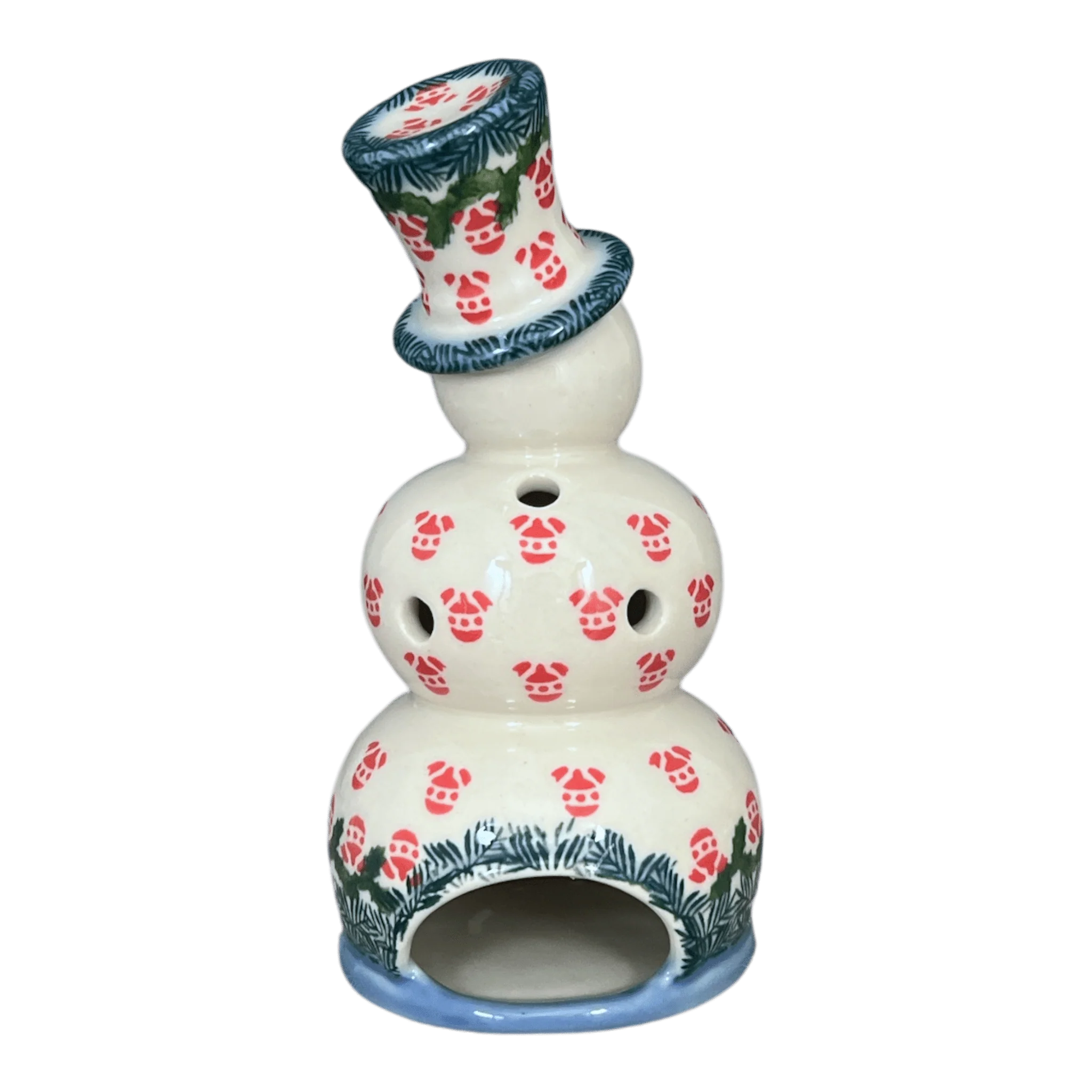 Luminary, Snowman, 7" in "Evergreen Baubles" by Galia | GBL01-PB1 - Image 3
