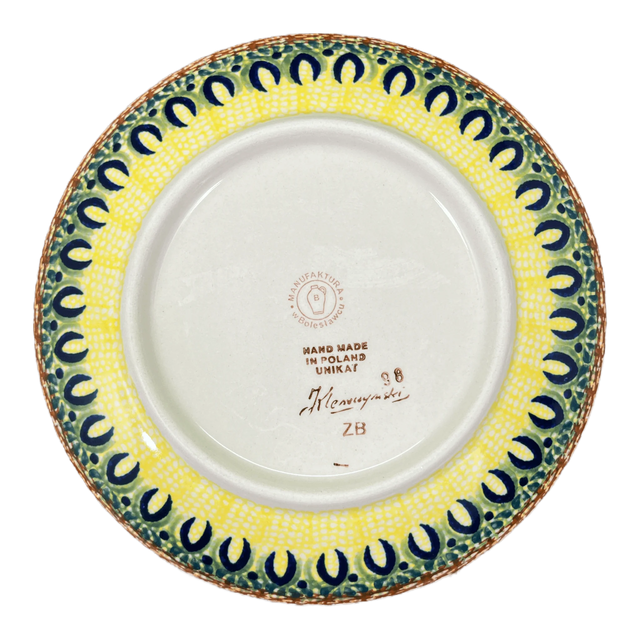 Plate, Round, Dessert, 7.25" in "Baltic Garden" by Manufaktura | T131S-WKB - Image 2