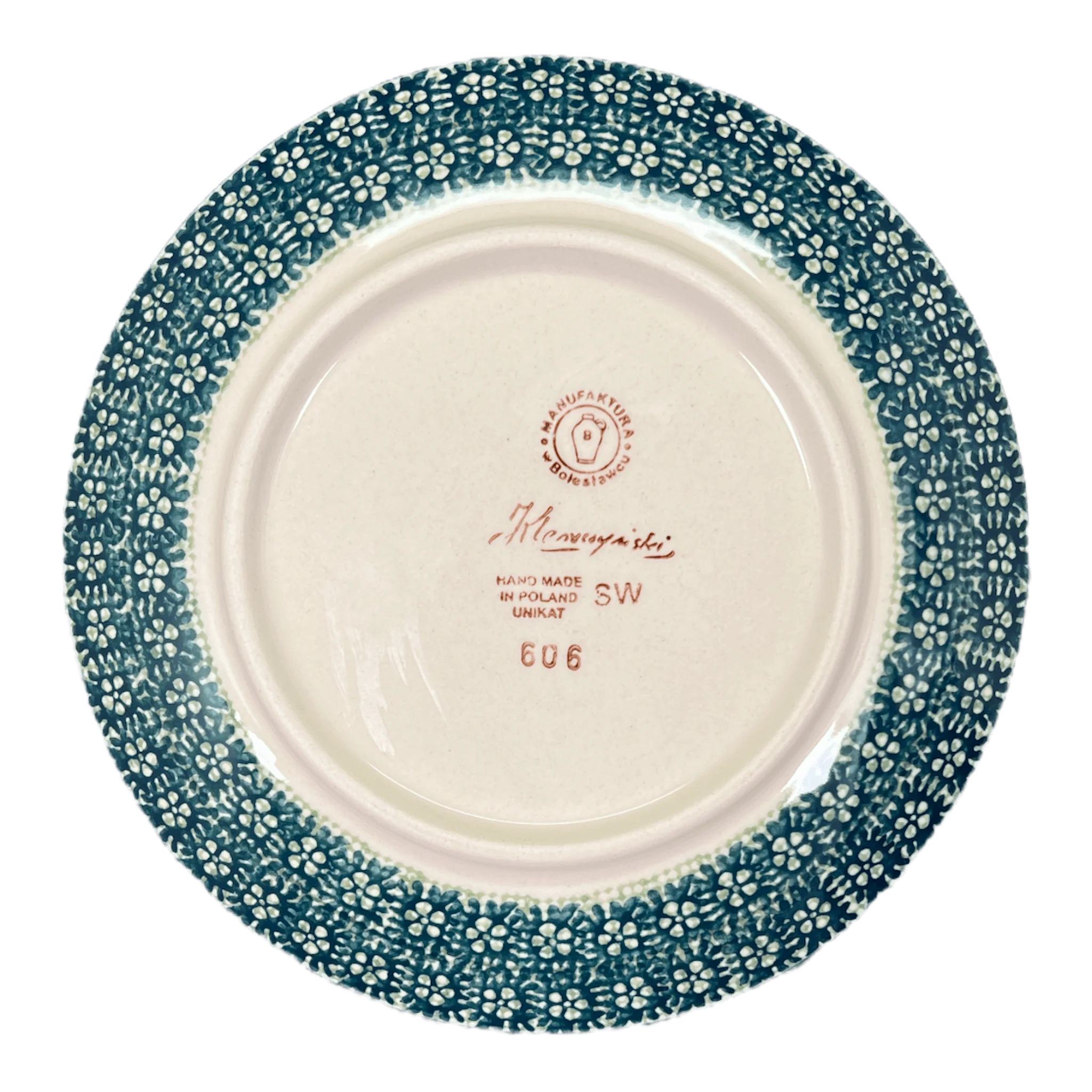 Plate, Round, Dessert, 7.25" in "Bountiful Blossoms" by Manufaktura | T131S-WKLZ - Image 2