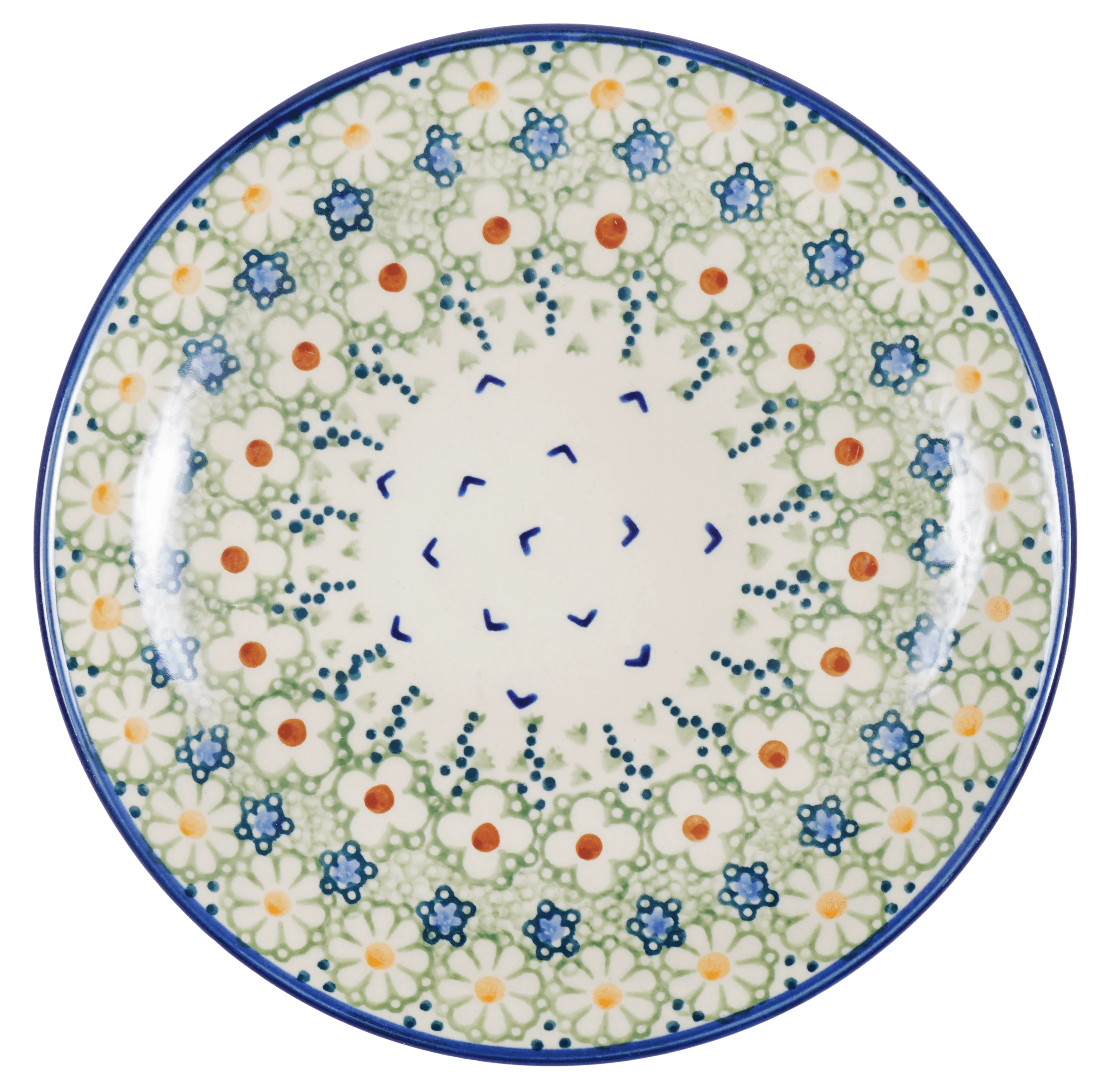 Plate, Round, Dessert, 7.25" in "Spring Morning" by Manufaktura | T131S-LZ
