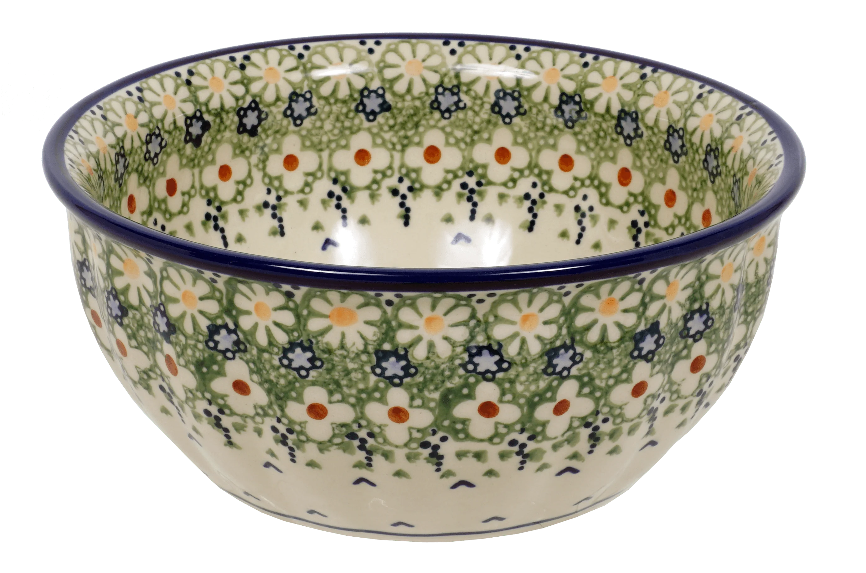 Bowl, Round, 7.75" in "Spring Morning" by Manufaktura | M085S-LZ