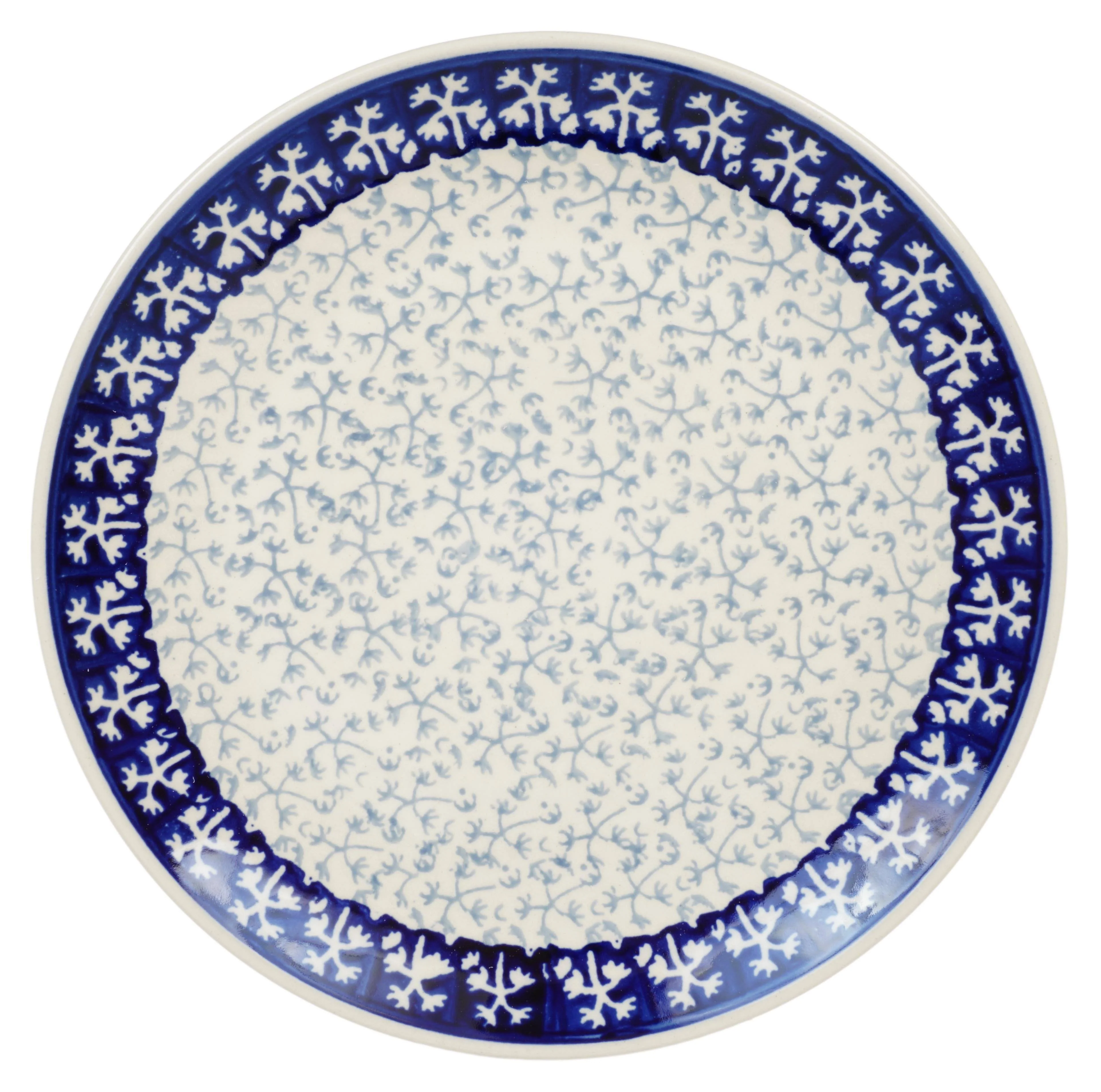 Plate, Round, Salad, 8.5" in "Frosty Thicket" by Manufaktura | T134T-P374