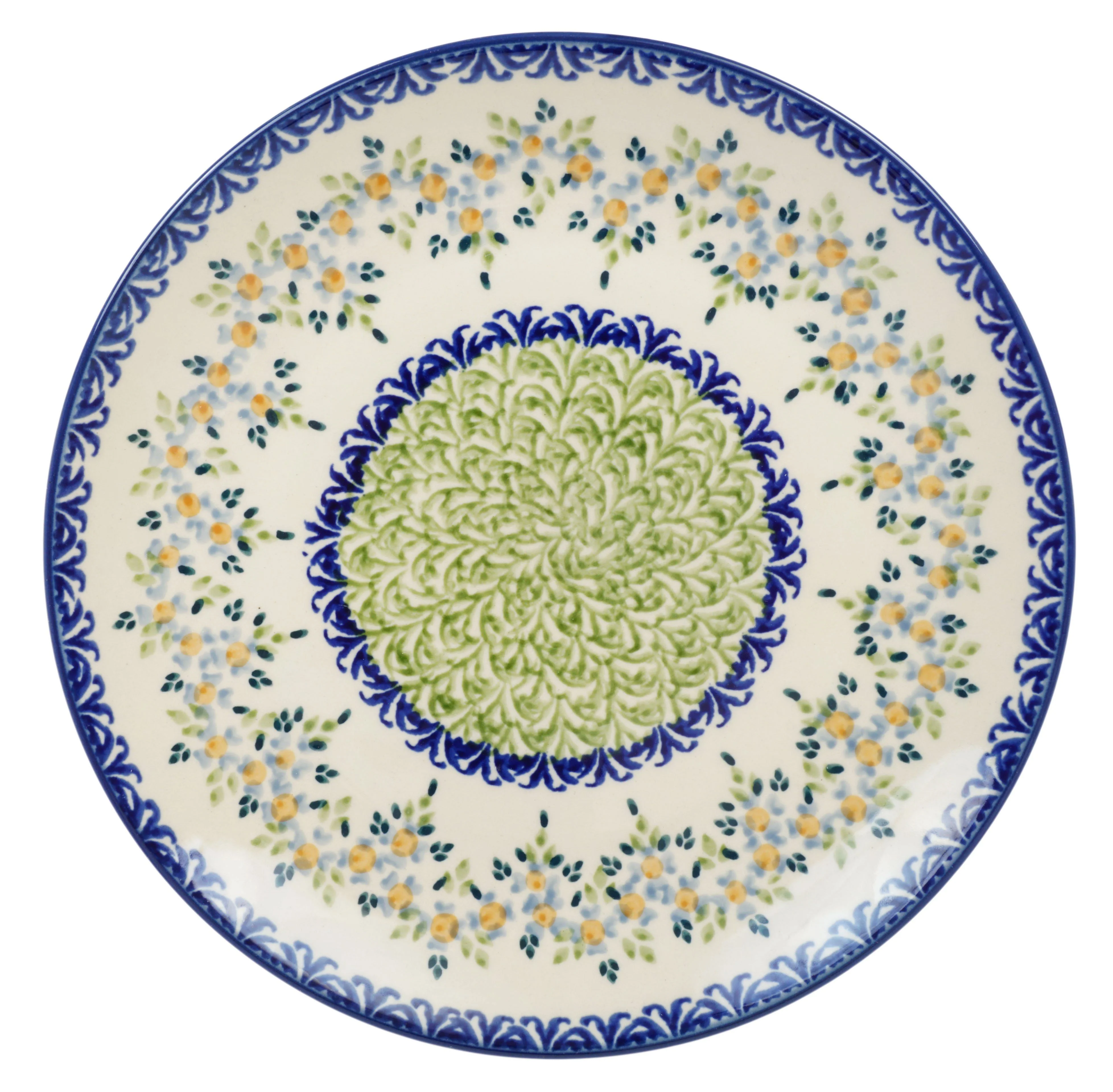 Plate, Round, Salad, 8.5" in "Garden Stroll" by Manufaktura | T134U-P316