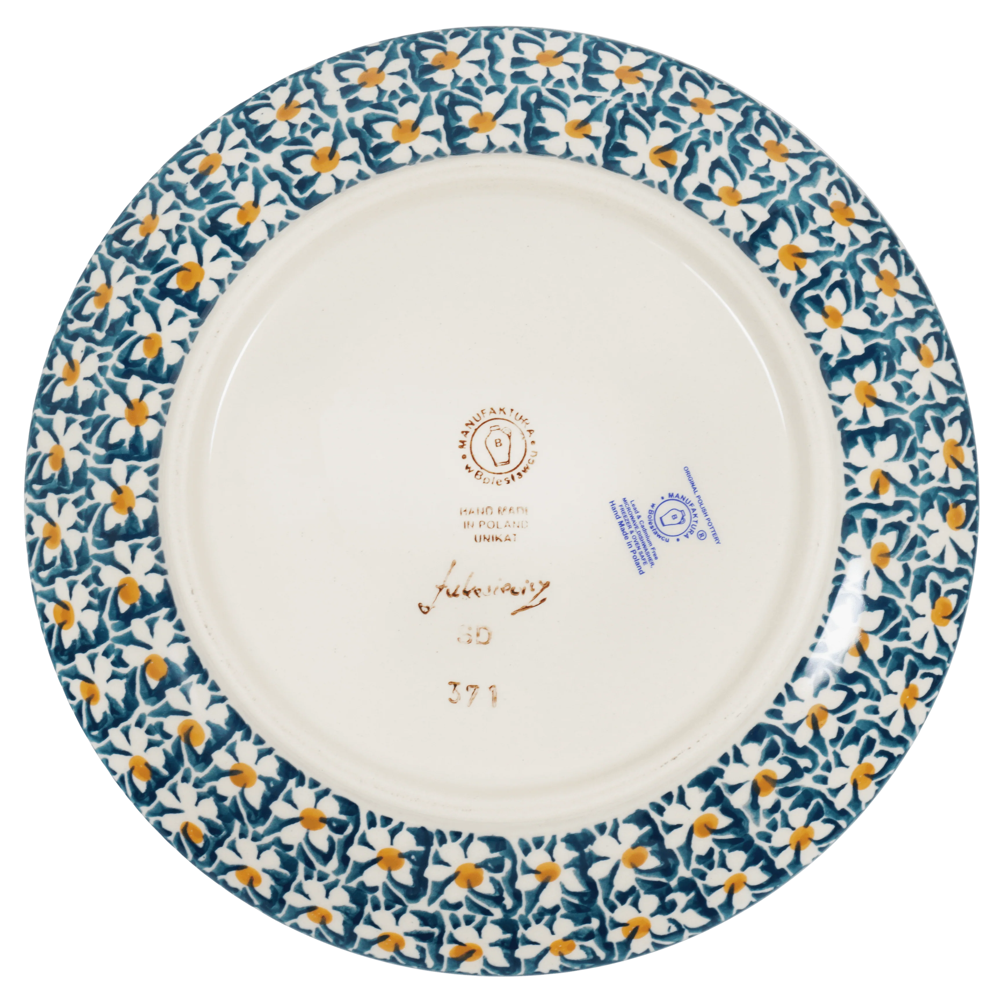 Plate, Round, Salad, 8.5" in "Irish Spring" by Manufaktura | T134S-BIKW - Image 2