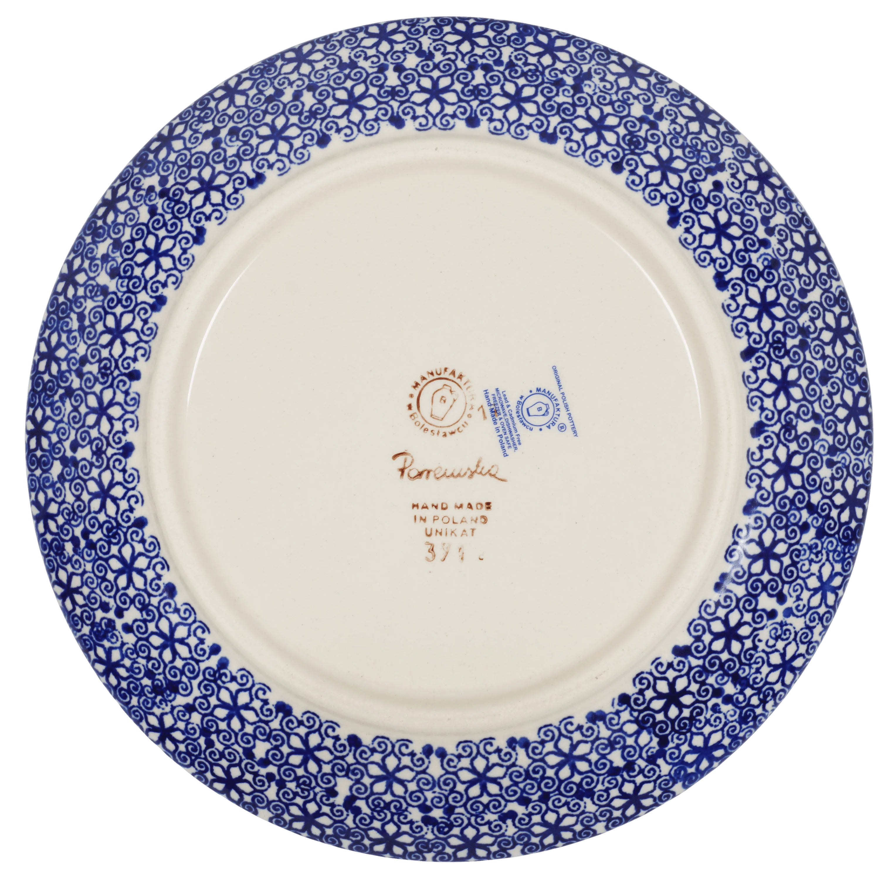 Plate, Round, Salad, 8.5" in "Wildflower Delight" by Manufaktura | T134S-P273 - Image 2