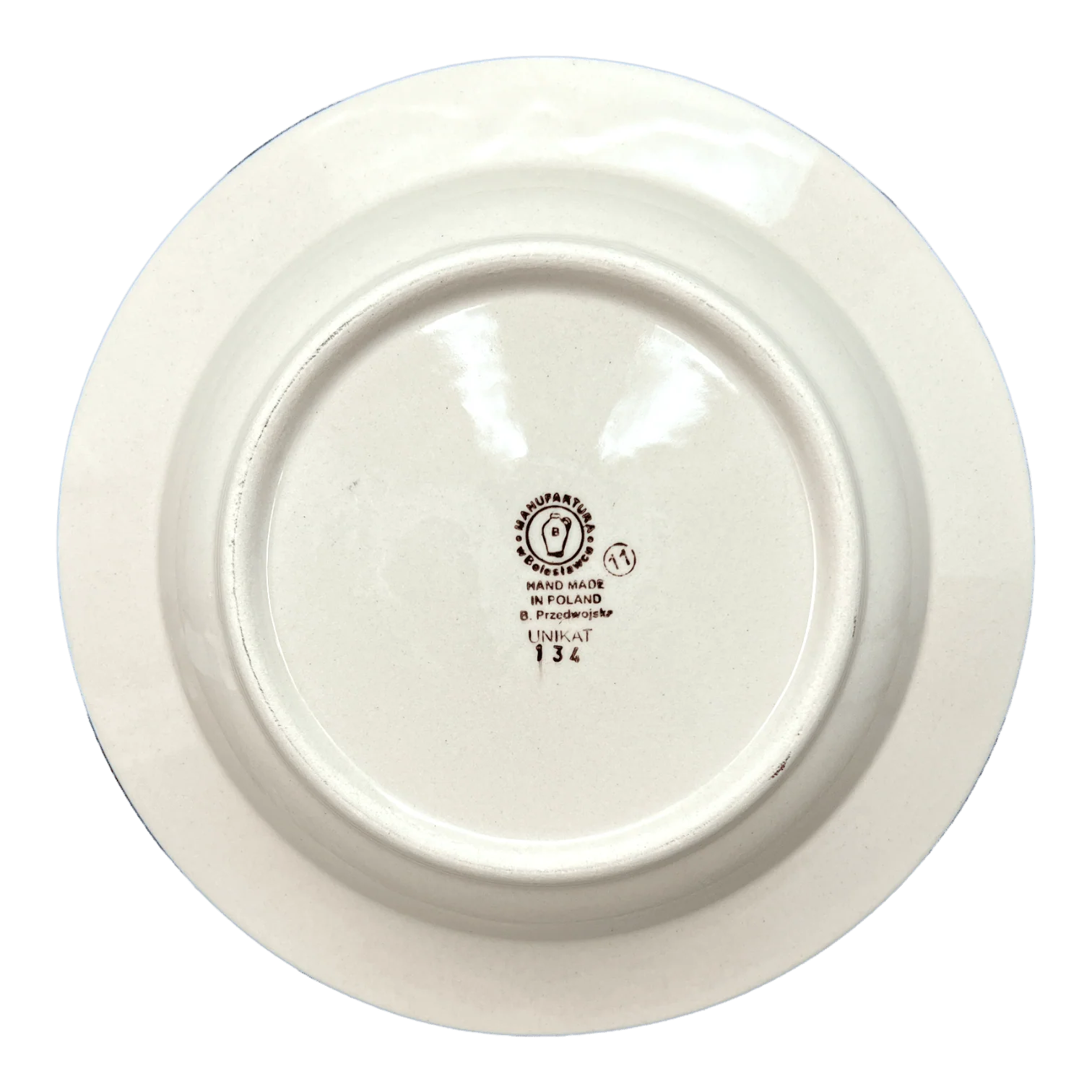 Plate, Round, Soup Plate, 9.25" in "Ducks in a Row" by Manufaktura | T133U-P323 - Image 3