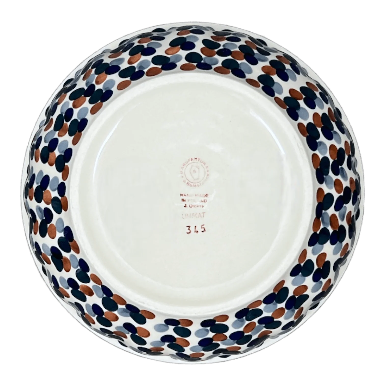 Bowl, Round, 9" Bowl in "Fall Confetti" by Manufaktura | M086U-BM01 - Image 4