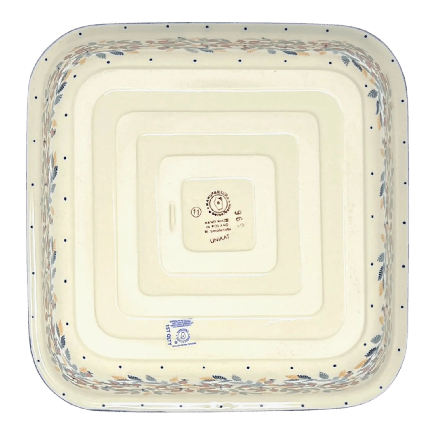 Baker, Square, 11.5" Deep in "Rose Hips" by Manufaktura | Z149U-SM01 - Image 4