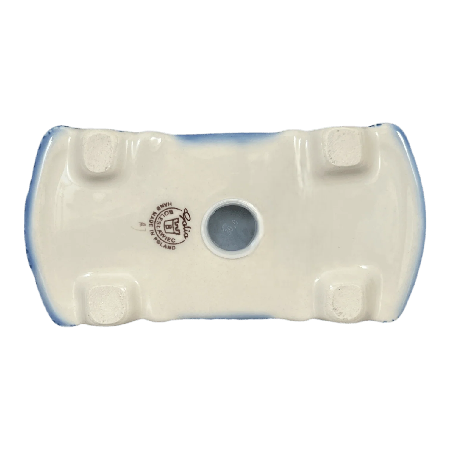 Bank, Beetle, 8.6" x 4.5" in "Dotted Blues" by Galia | GAD20-PG5 - Image 3