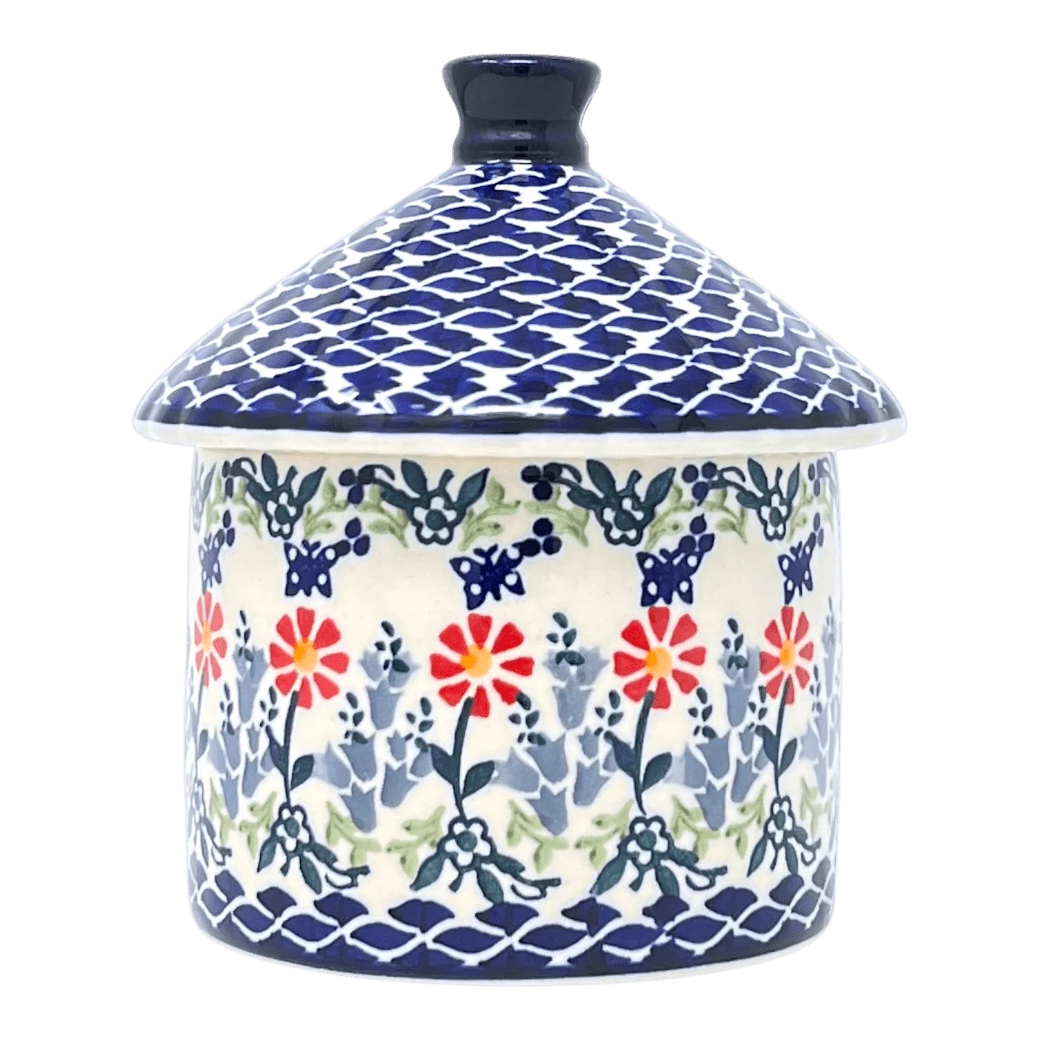 Bird House, 6.5" in "Butterfly Blossoms" by Manufaktura | K125T-MM02 - Image 4