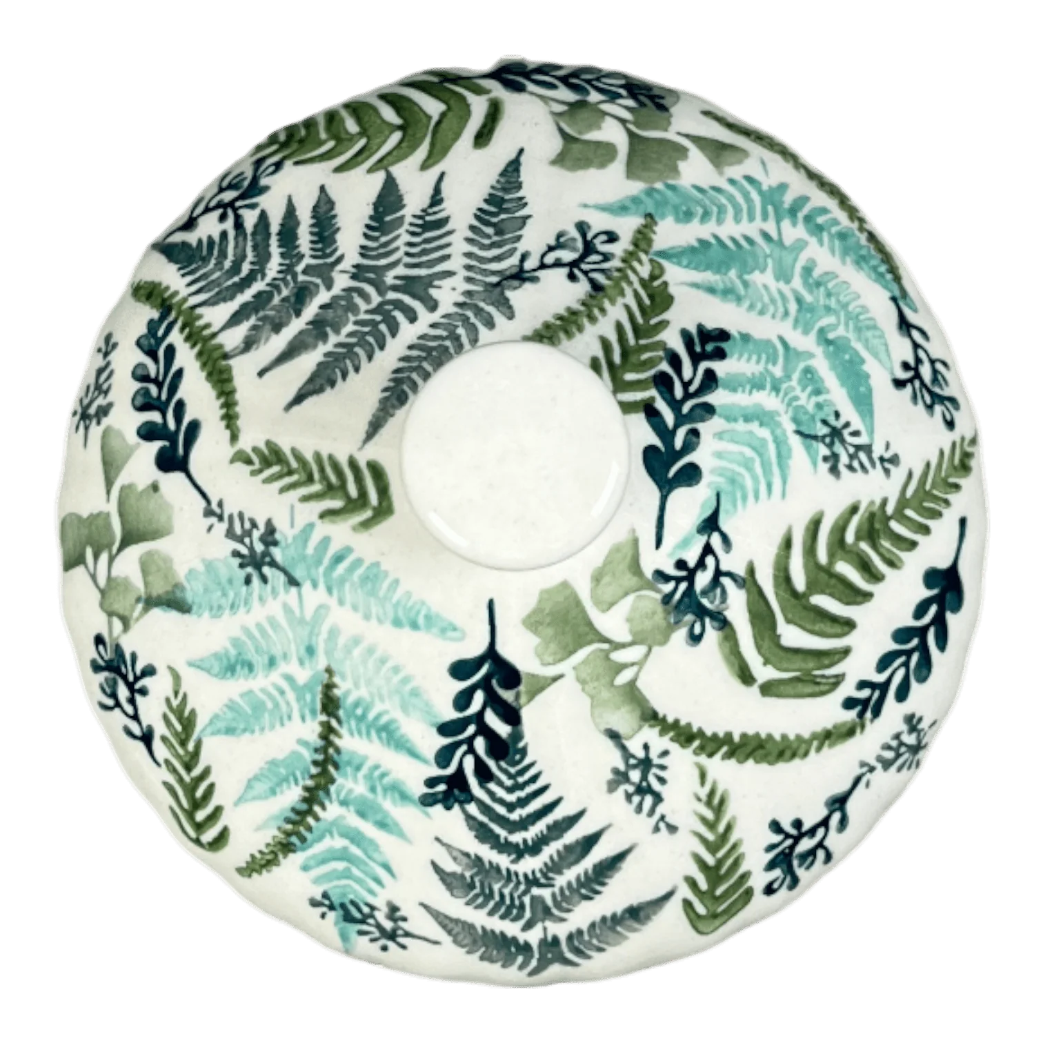 Bird House, 6.5" in "Scattered Ferns" by Manufaktura | K125S-GZ39 - Image 4