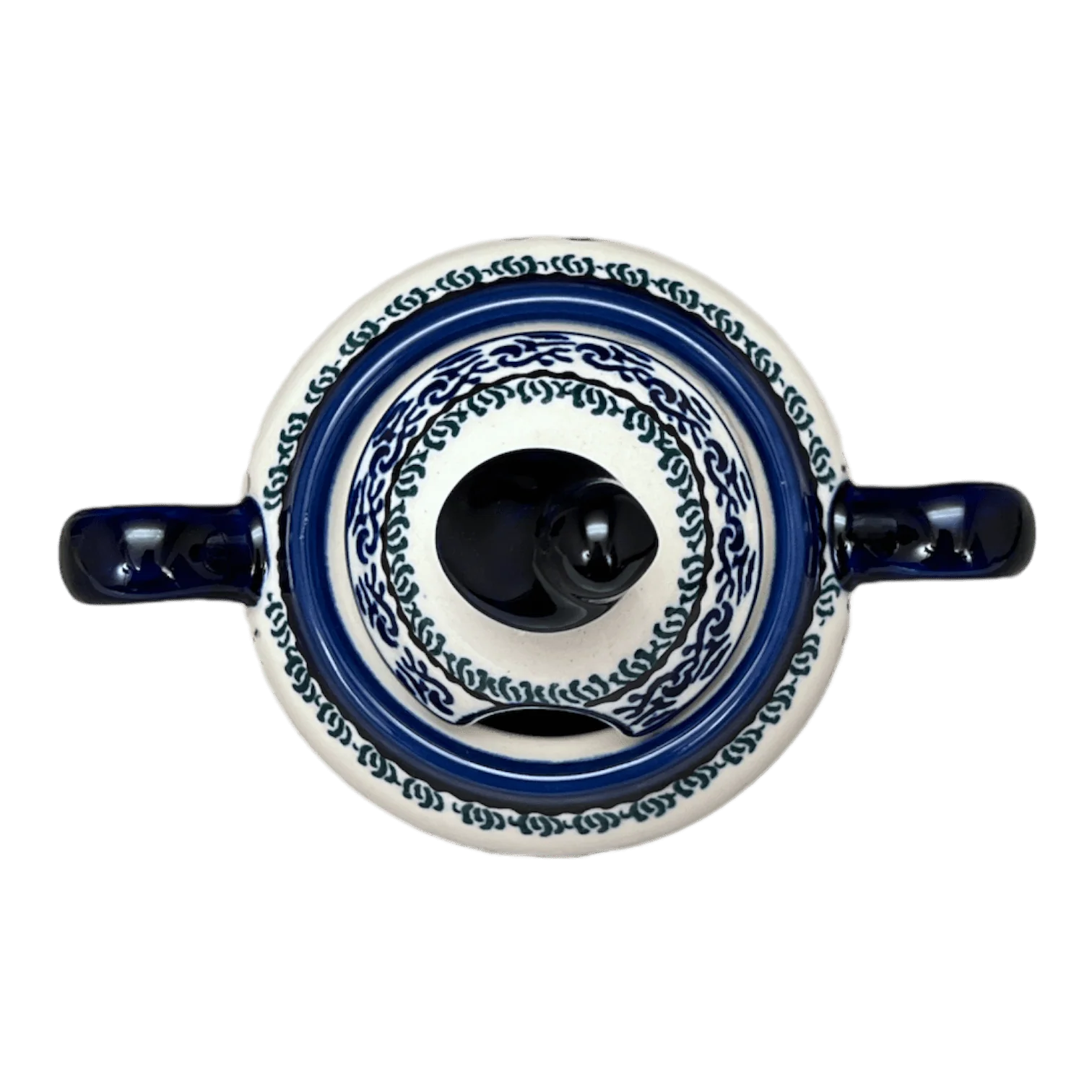 Bowl, Bird, Sugar Bowl, 11 oz in "Floral Crescent" by Zaklady | Y1234-ART237 - Image 4