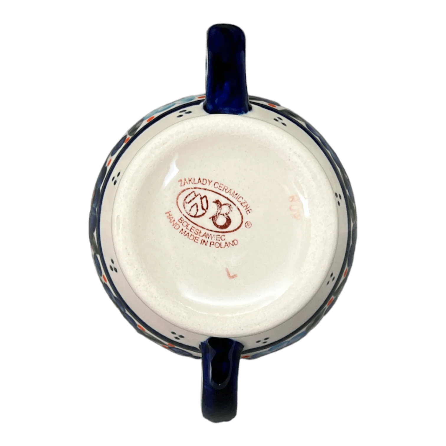Bowl, Bird, Sugar Bowl, 11 oz in "Garden Party Blues" by Zaklady | Y1234-DU50 - Image 5