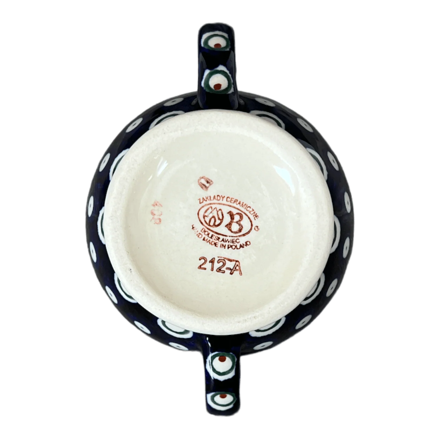 Bowl, Bird, Sugar Bowl, 11 oz in "Peacock Burst" by Zaklady | Y1234-D487 - Image 4