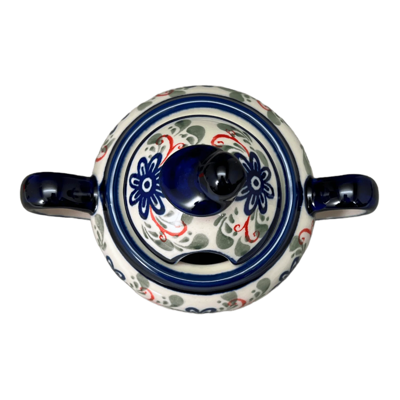 Bowl, Bird, Sugar Bowl, 11 oz in "Swirling Flowers" by Zaklady | Y1234-A1197A - Image 4