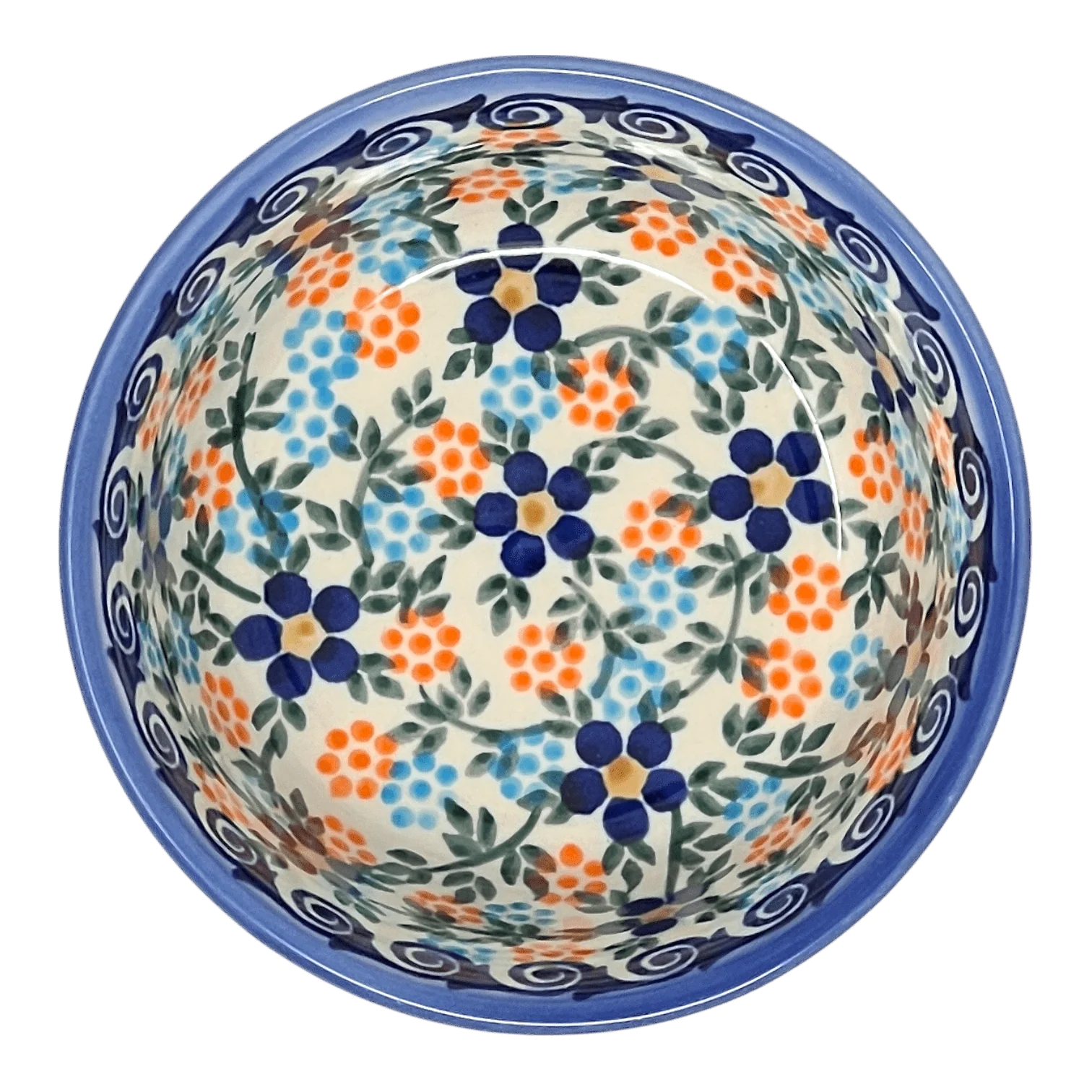 Bowl, Round, 4.25" in "Autumn Vine" by Andy | NDA84-83 - Image 2