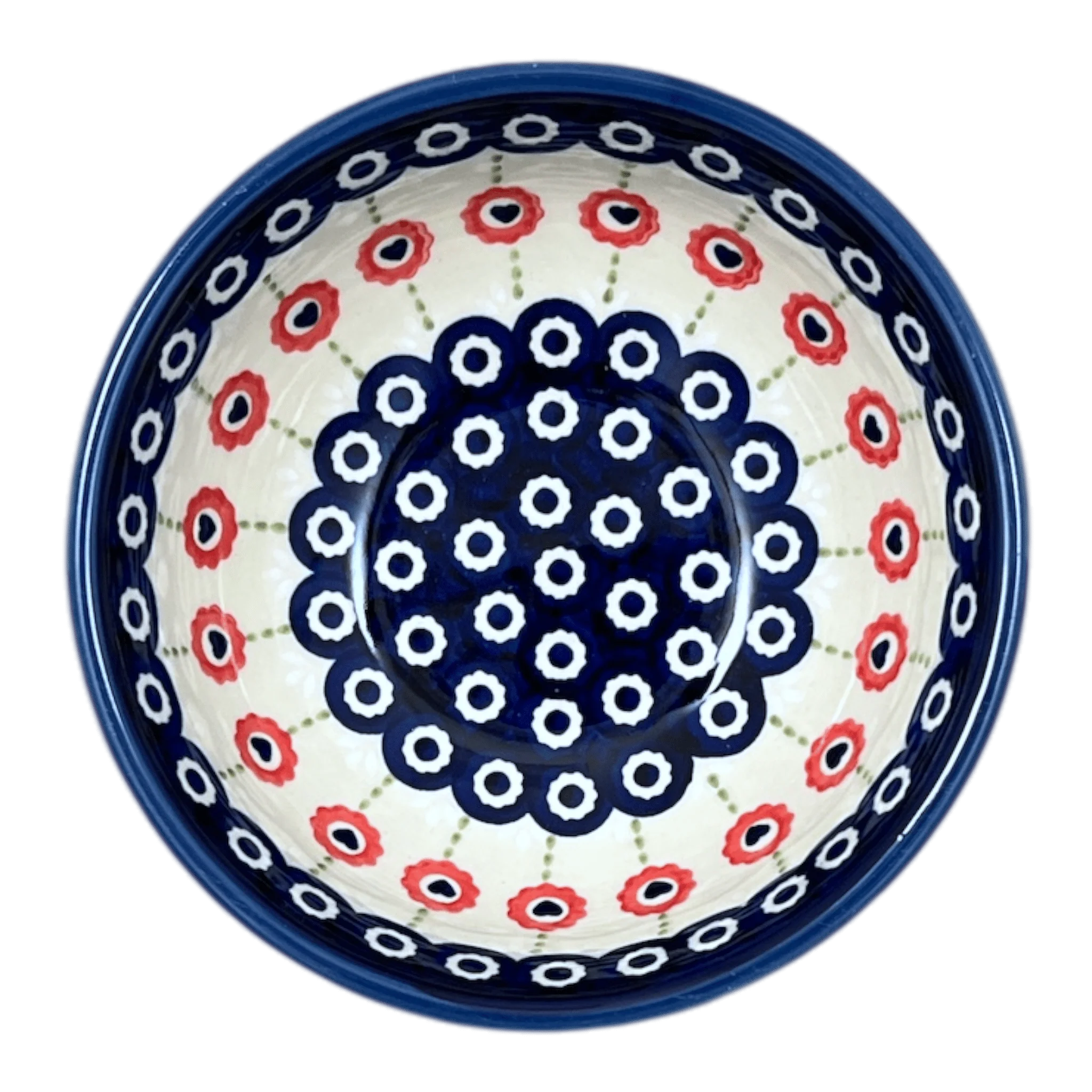 Bowl, Round, 6" in "Hearts in Bloom" by Manufaktura | M089U-PS03 - Image 3