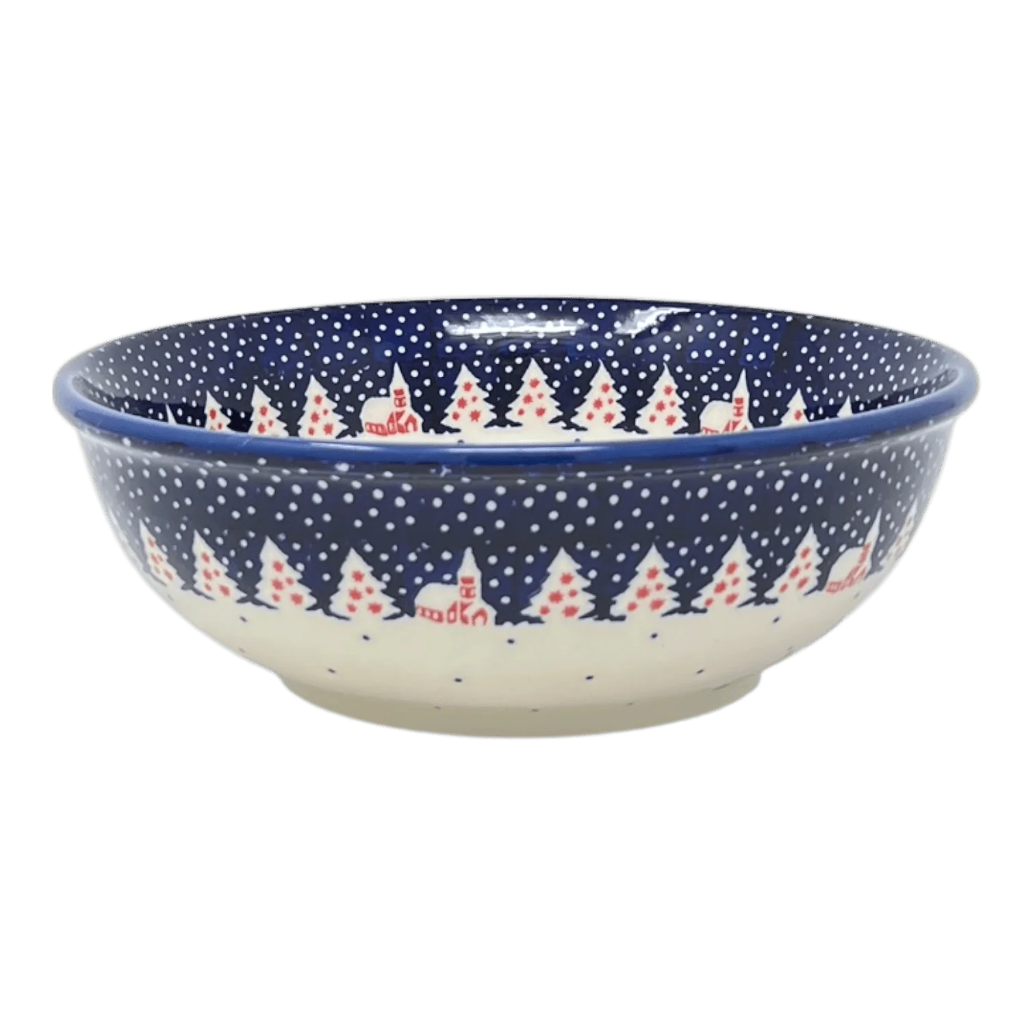 Bowl, Round, 8.5" in "Christmas Chapel" by Manufaktura | M135T-CHDK