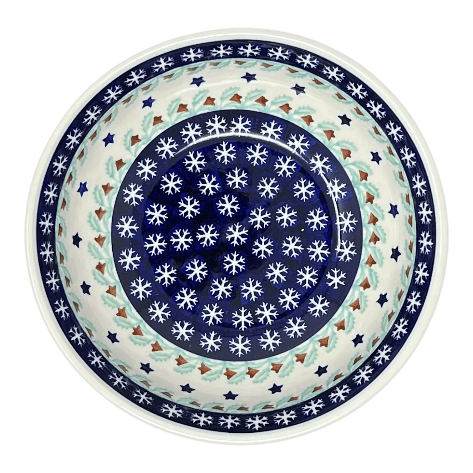 Bowl, Round, 8.5" in "Starry Wreath" by Manufaktura | M135T-PZG - Image 2