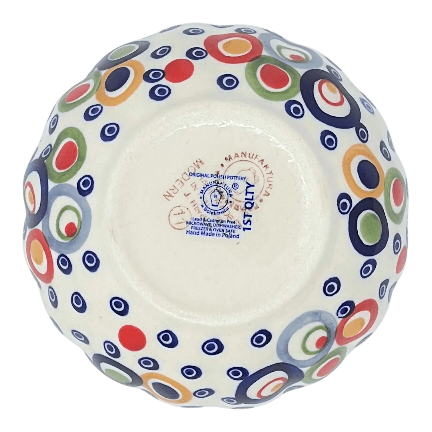 Bowl, Round, Blossom, 4.75" in "Bubble Machine" by Manufaktura | M094M-AS38 - Image 3