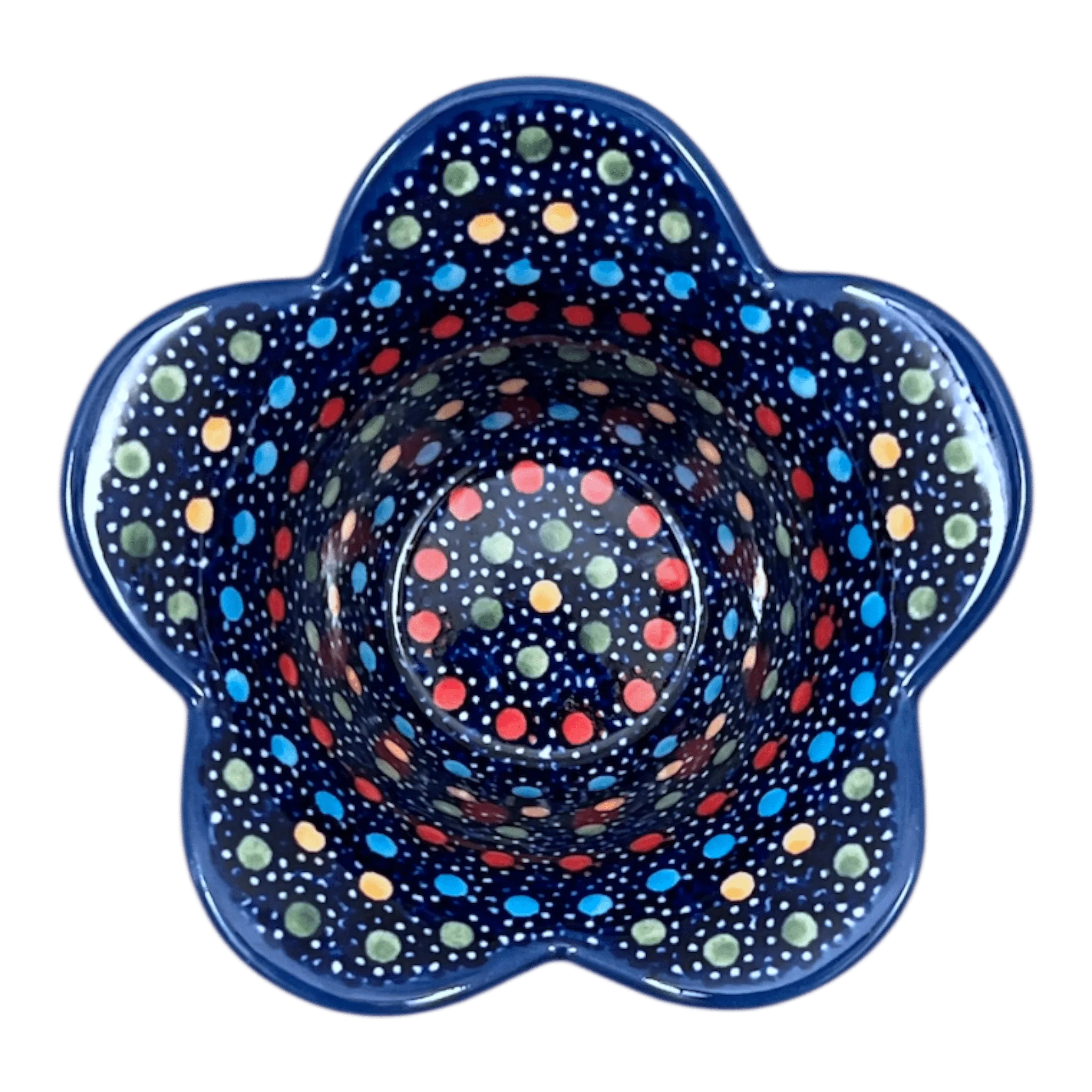 Bowl, Scalloped, 2" in "Neon Lights" by Manufaktura | P206S-IZ20 - Image 2