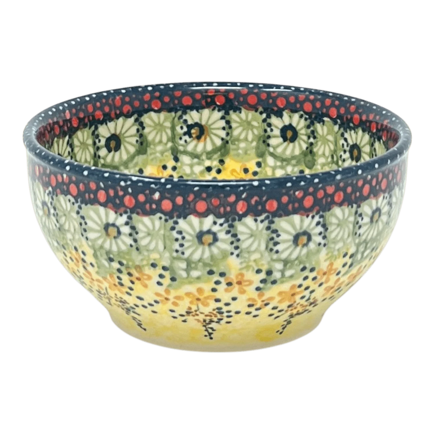 Bowl, Round, Tapered, 5.25" in "Sunshine Grotto" by Manufaktura | M052S-WK52