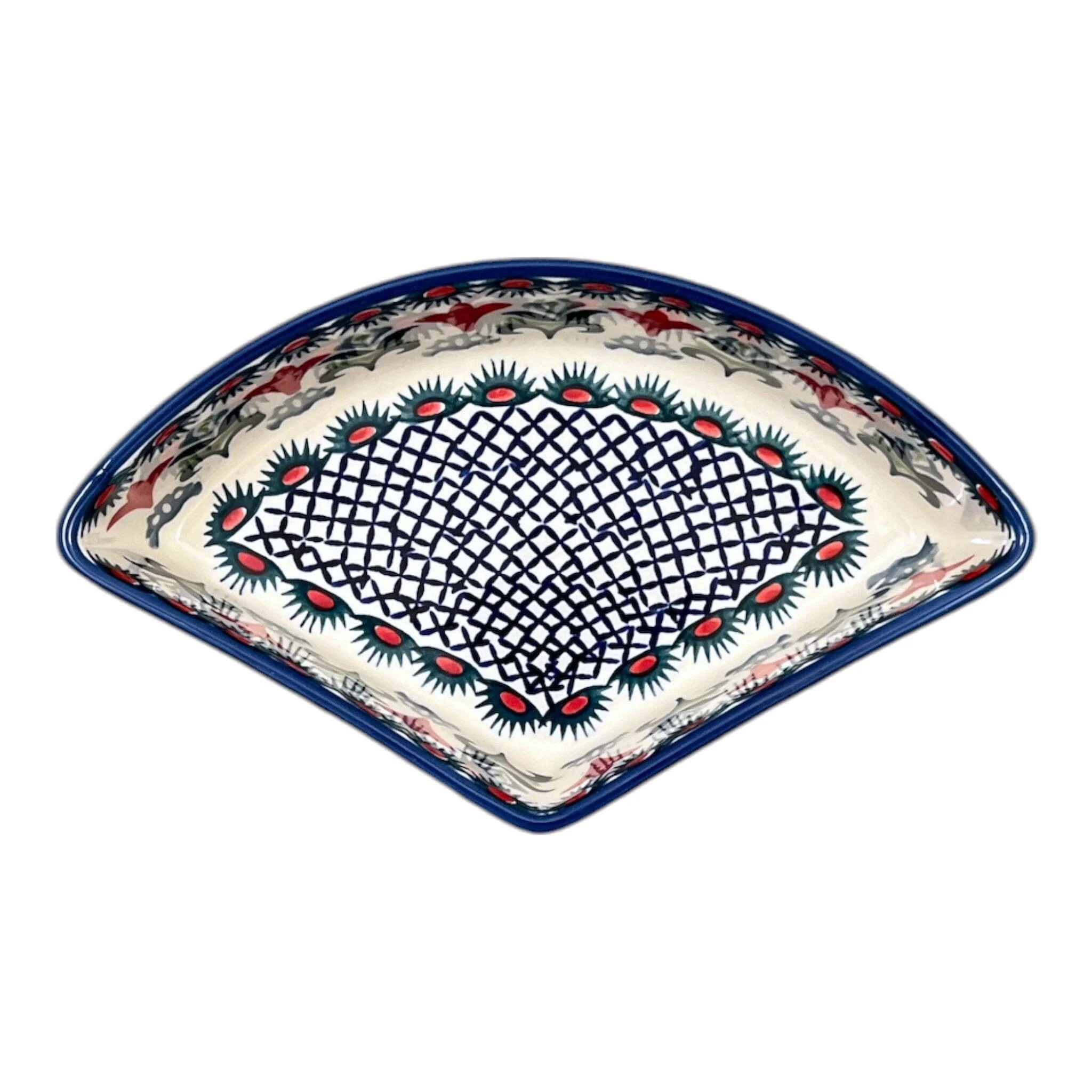 Bowl, Wedge-Shaped, 5" x 8.5" in "Scandinavian Scarlet" by Manufaktura | M048U-P295 - Image 3