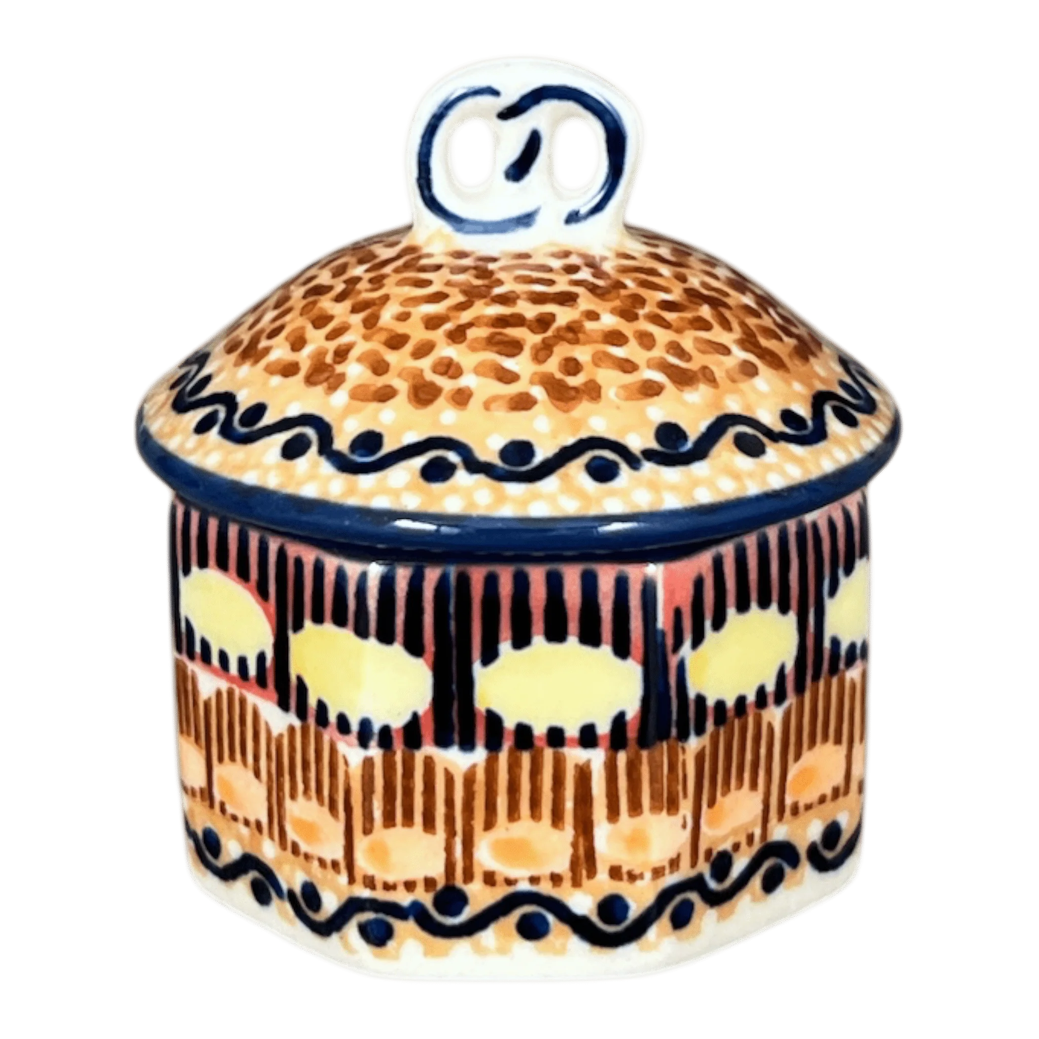 Box, Mini Pretzel, 2.75" in "Desert Sunrise" by Manufaktura | P106U-KLJ