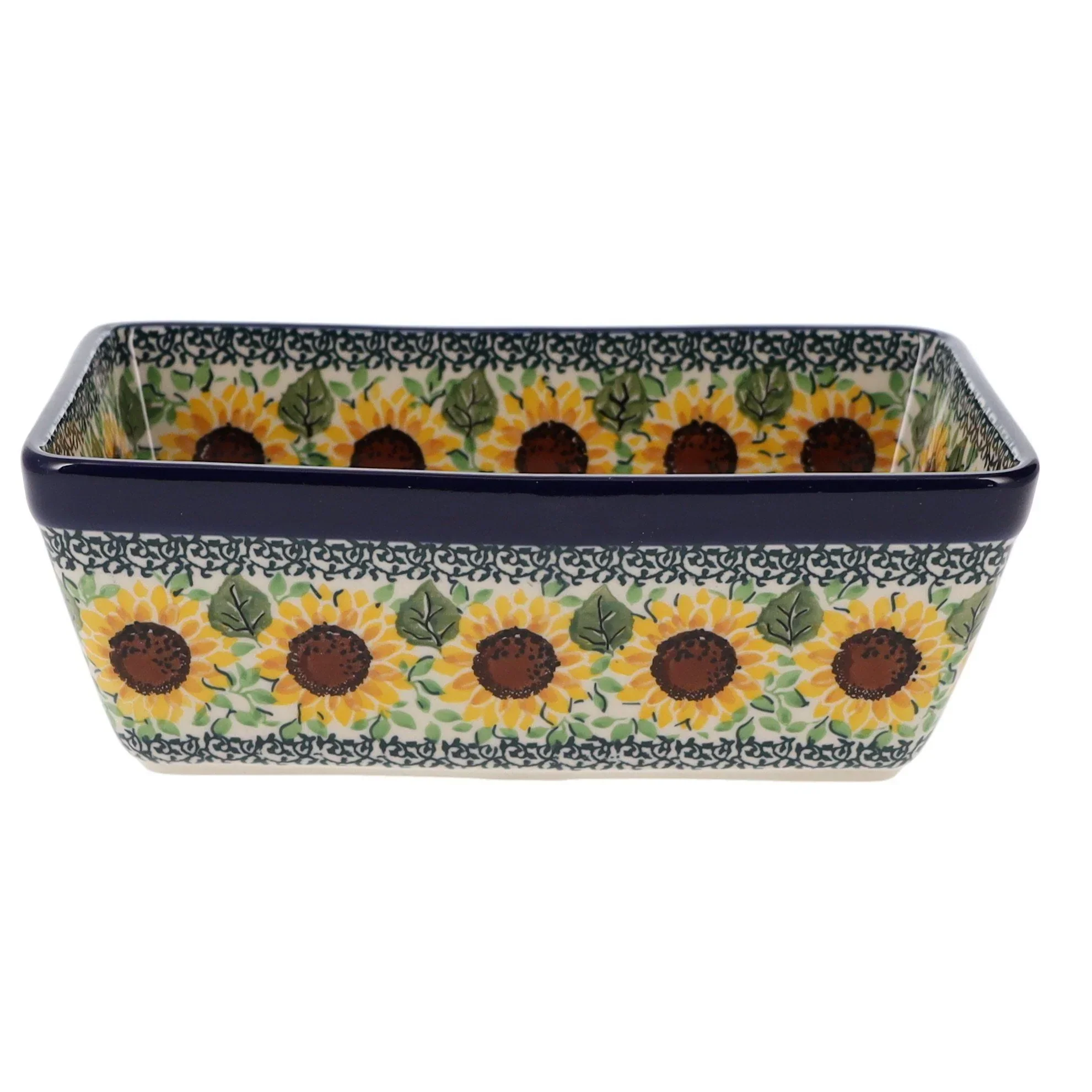 Baker, Bread, Medium, 8" x 5" in "Sunflowers" by Ceramika Artystyczna | A603-U4739 - Image 3