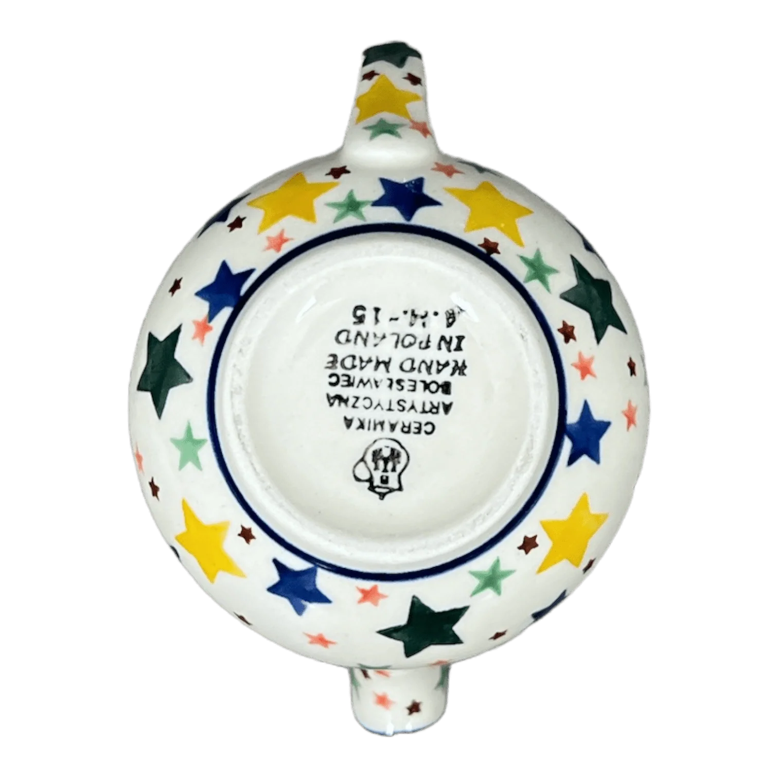 Creamer, 10 oz in "Star Shower" by Ceramika Artystyczna | A341-359X - Image 3