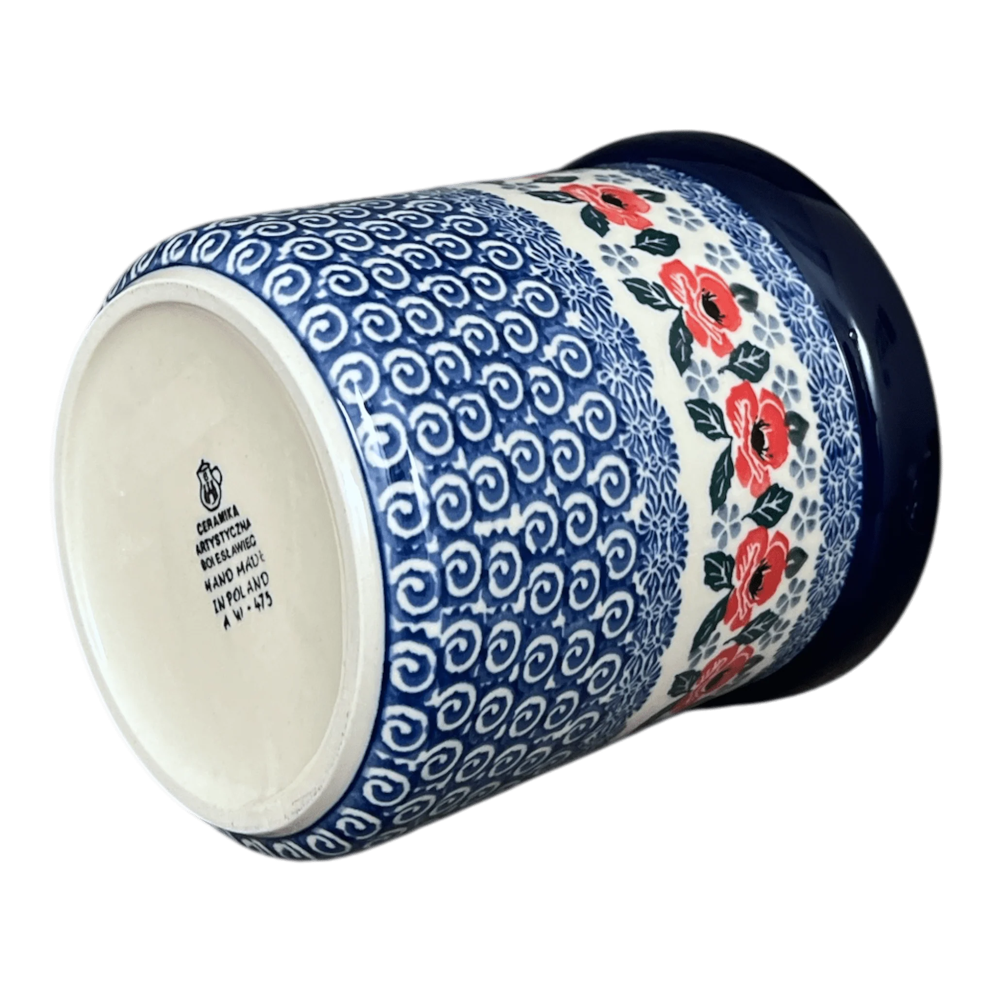 Canister, 1.3 Liter in "Rosie's Garden" by Ceramika Artystyczna | A492-1490X - Image 3
