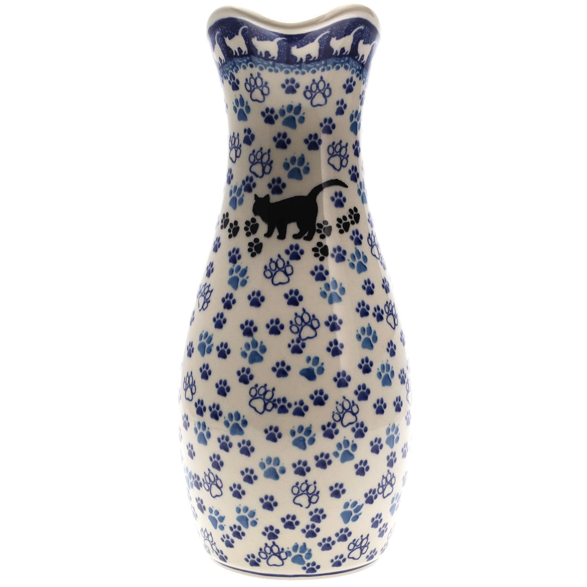 Carafe, 48 oz in "Cat Tracks" by Ceramika Artystyczna | AD18-1771 - Image 3