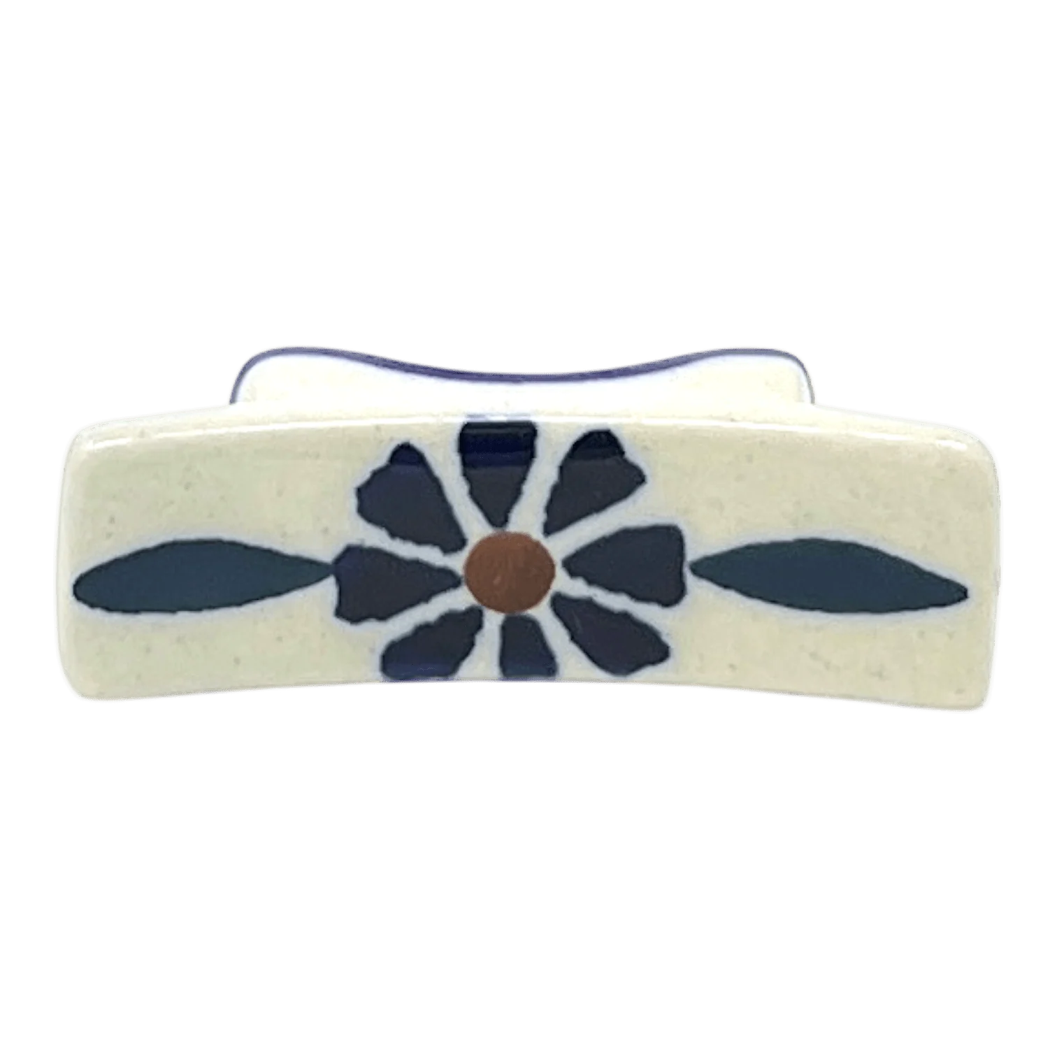 Chopstick Rest, 2" x 0.5" in "Floral Peacock" by Manufaktura | P021T-54KK - Image 2