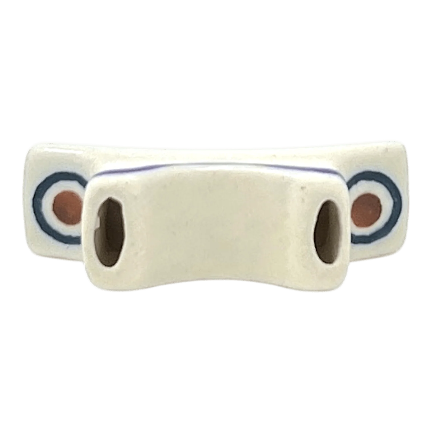 Chopstick Rest, 2" x 0.5" in "Floral Peacock" by Manufaktura | P021T-54KK - Image 3